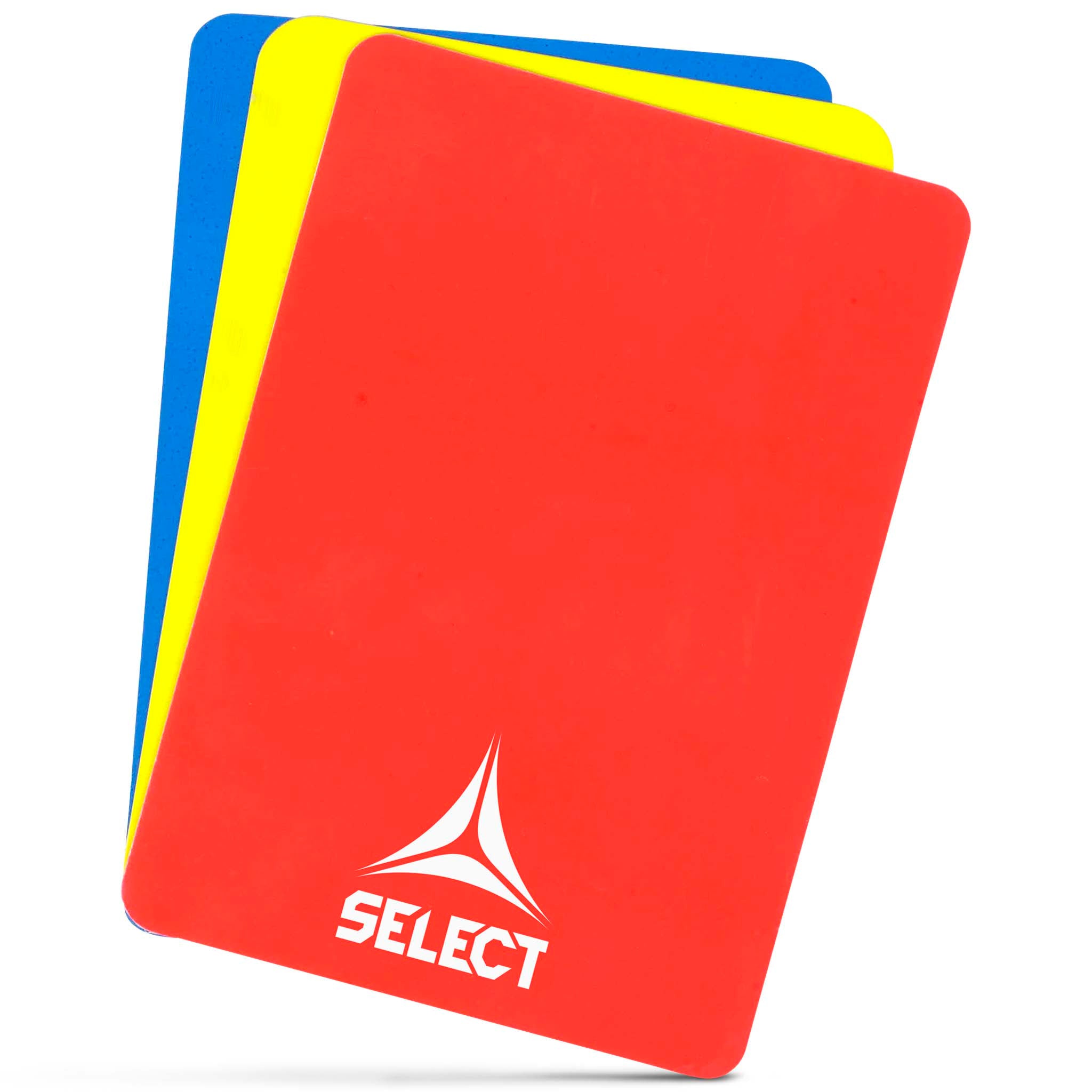 Referee cards - with blue card #colour_red/yellow/blue