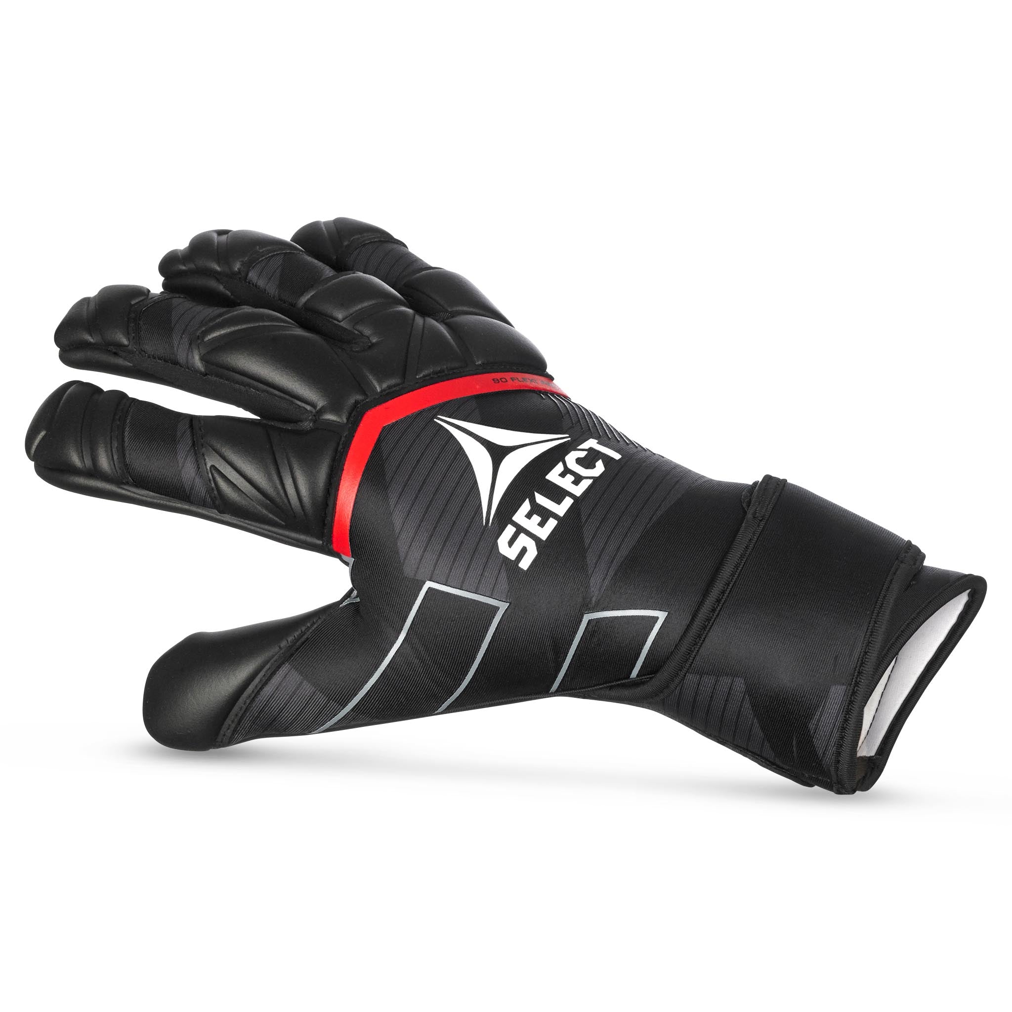 Goalkeeper gloves - 90 Flexi Pro #colour_black/red #colour_black/red
