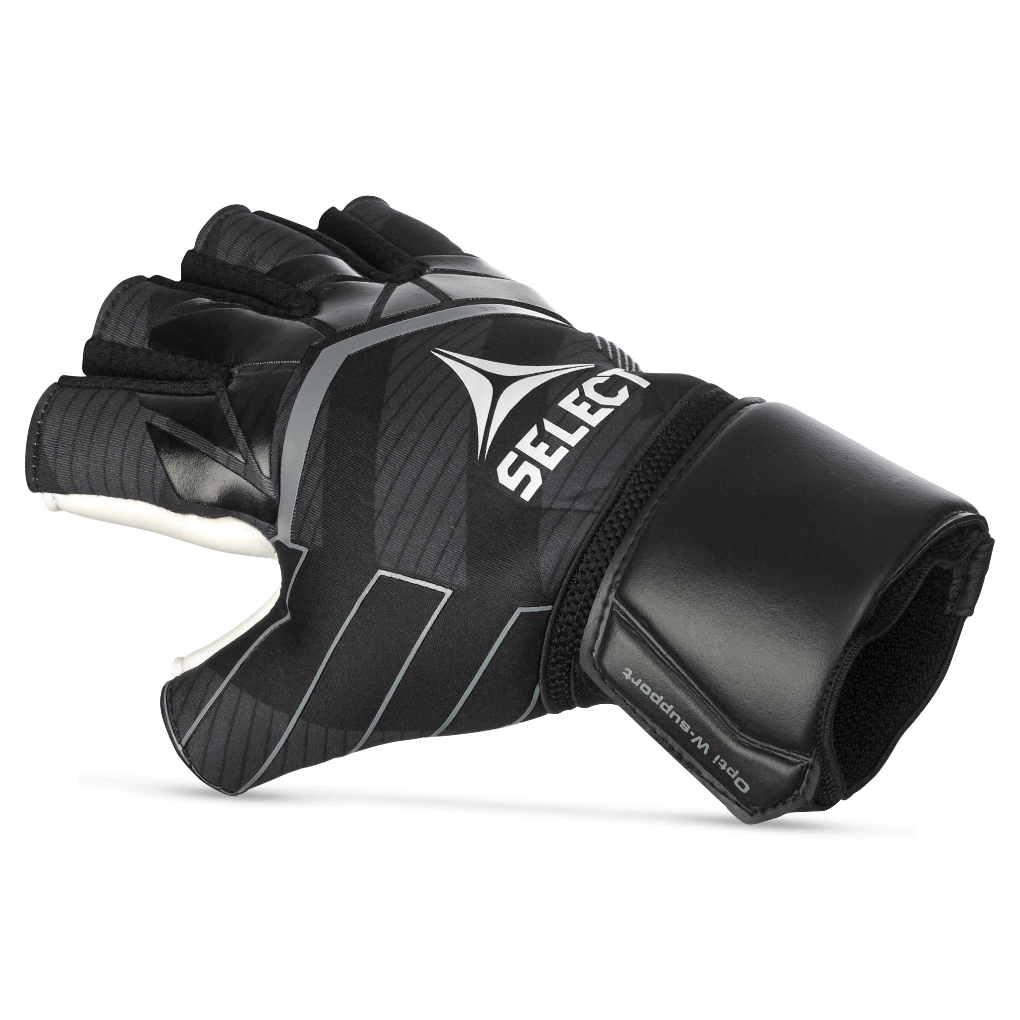 Goalkeeper gloves - Futsal Liga #colour_black/white #colour_black/white