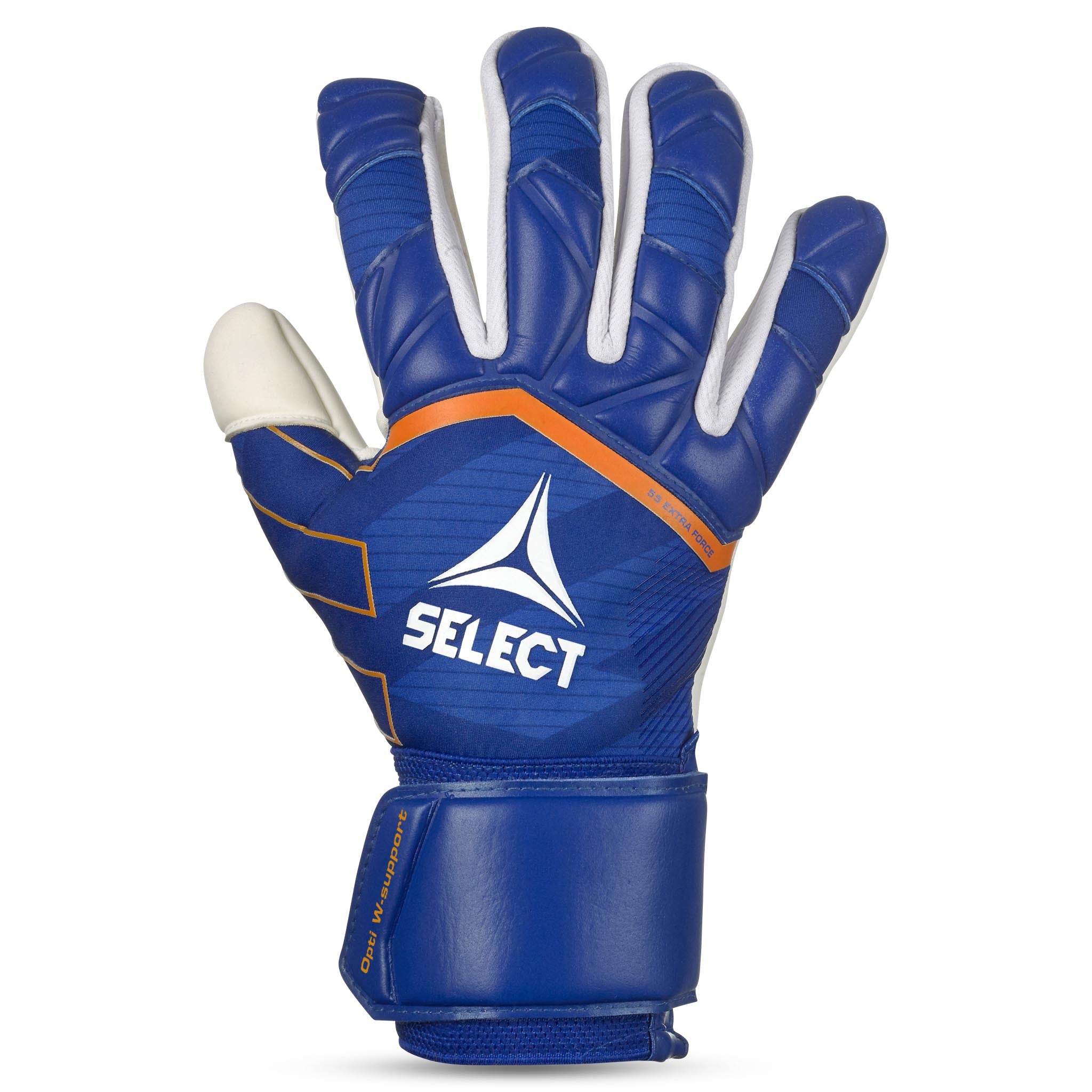 Goalkeeper gloves - 55 Extra Force #colour_blue/white #colour_blue/white