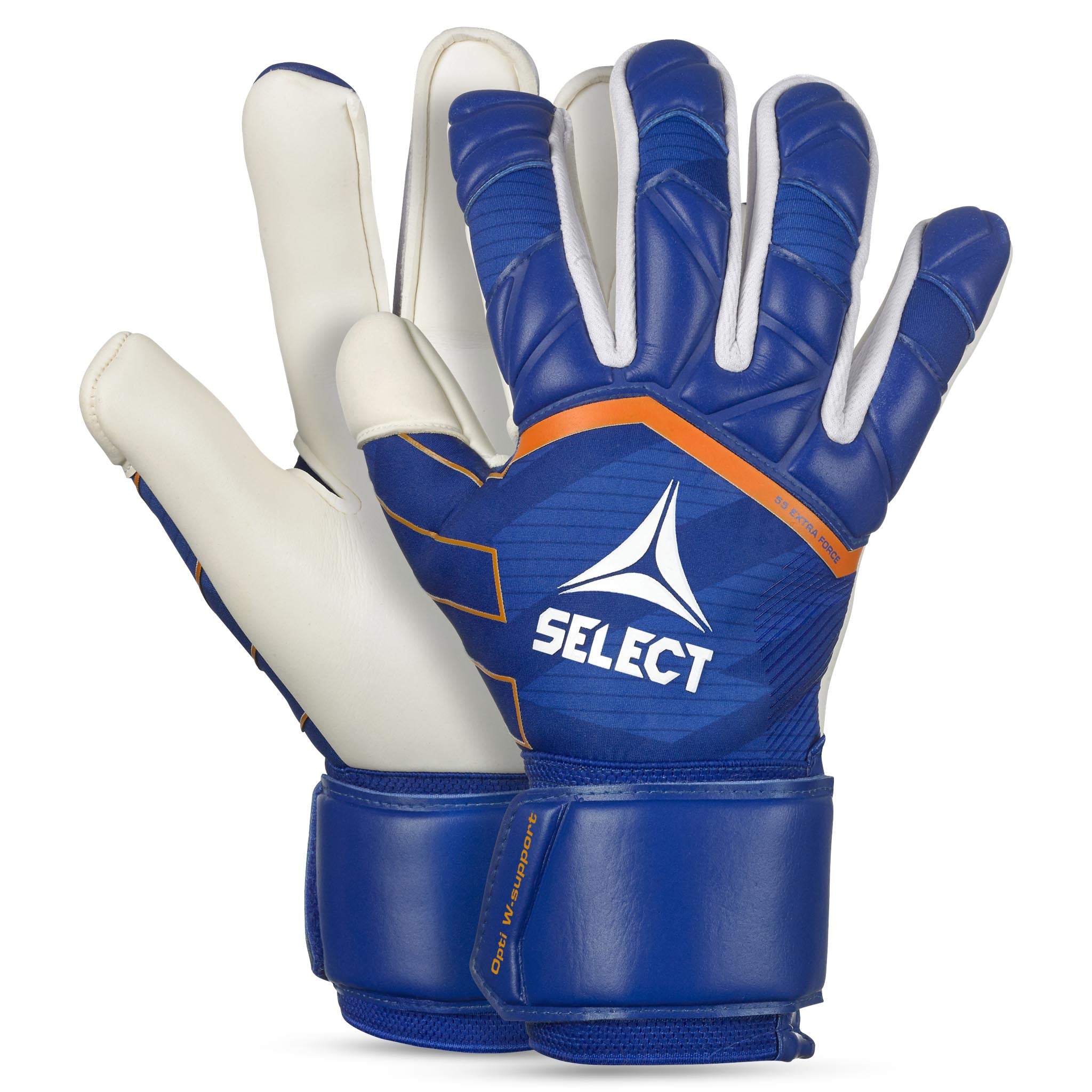 Goalkeeper gloves - 55 Extra Force #colour_blue/white
