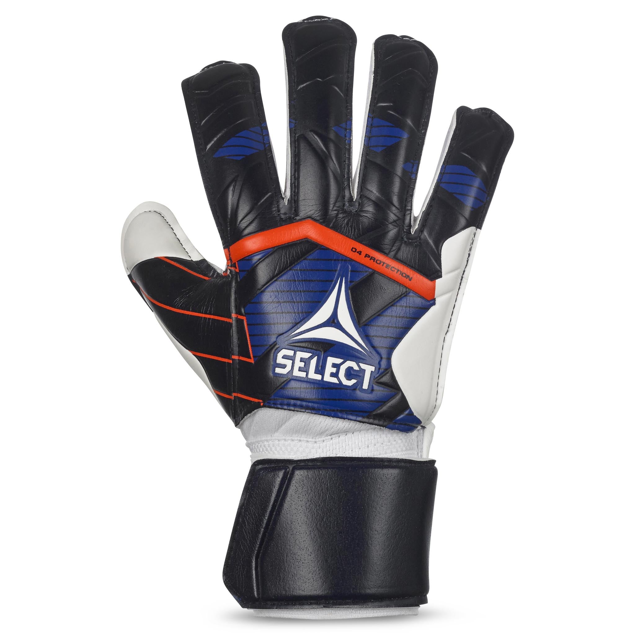 Målmandshandsker - 04 Protection #farve_ #farve_blå/hvid #farve_blå/hvid