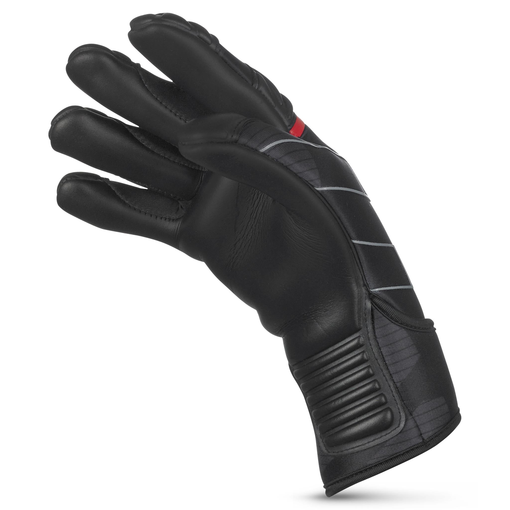 Goalkeeper gloves - 90 Flexi Kids #colour_black/red #colour_black/red