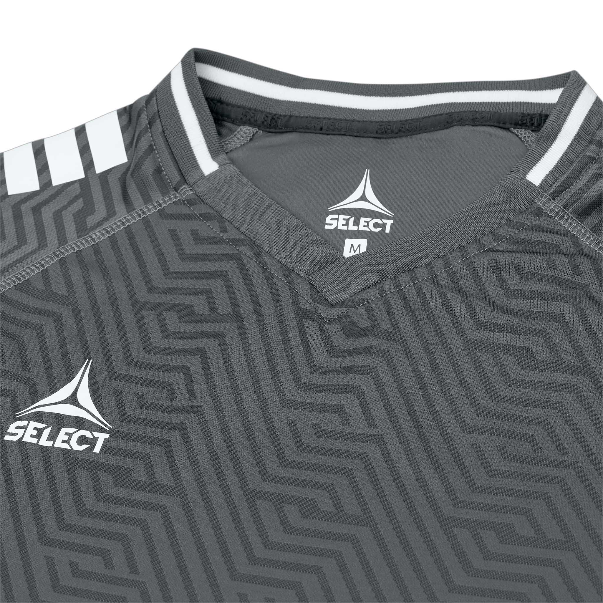 Monaco Player shirt S/S - Kids #colour_grey/white #colour_grey/white