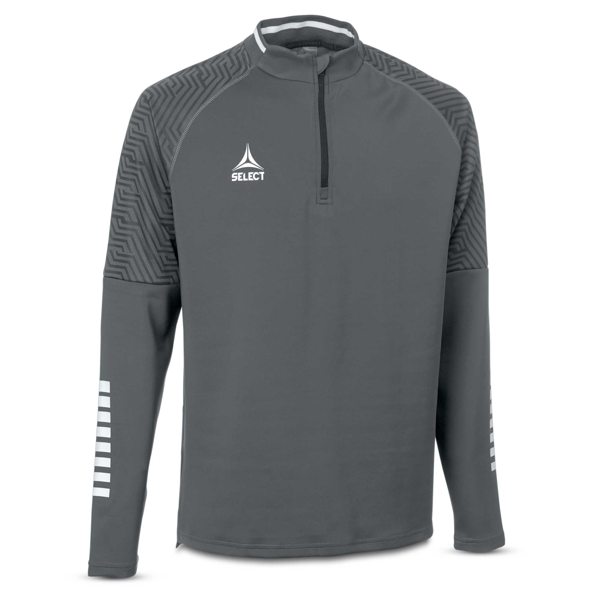 Monaco Training sweat 1/2 zip #colour_grey/white