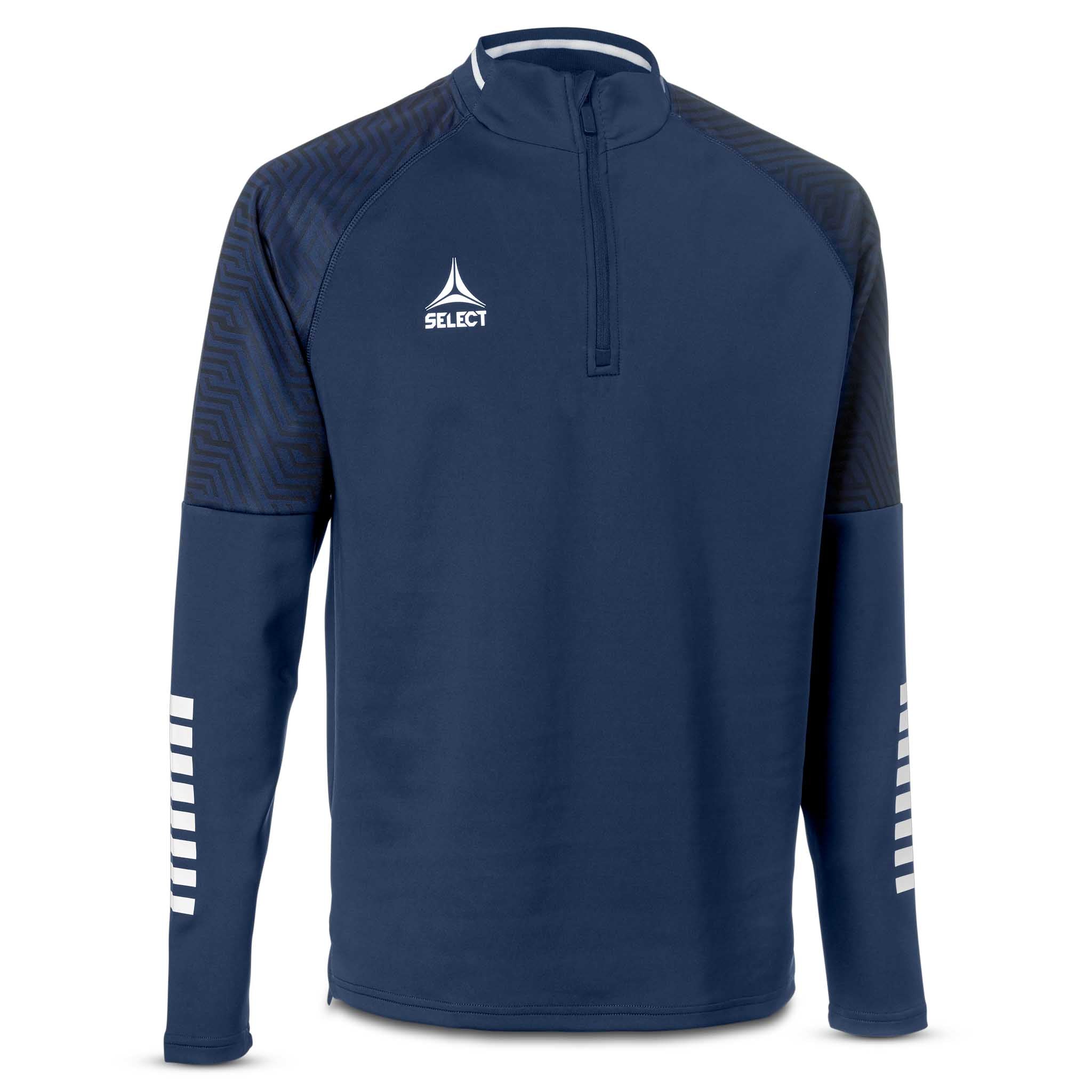 Monaco Training sweat 1/2 zip #colour_navy/white