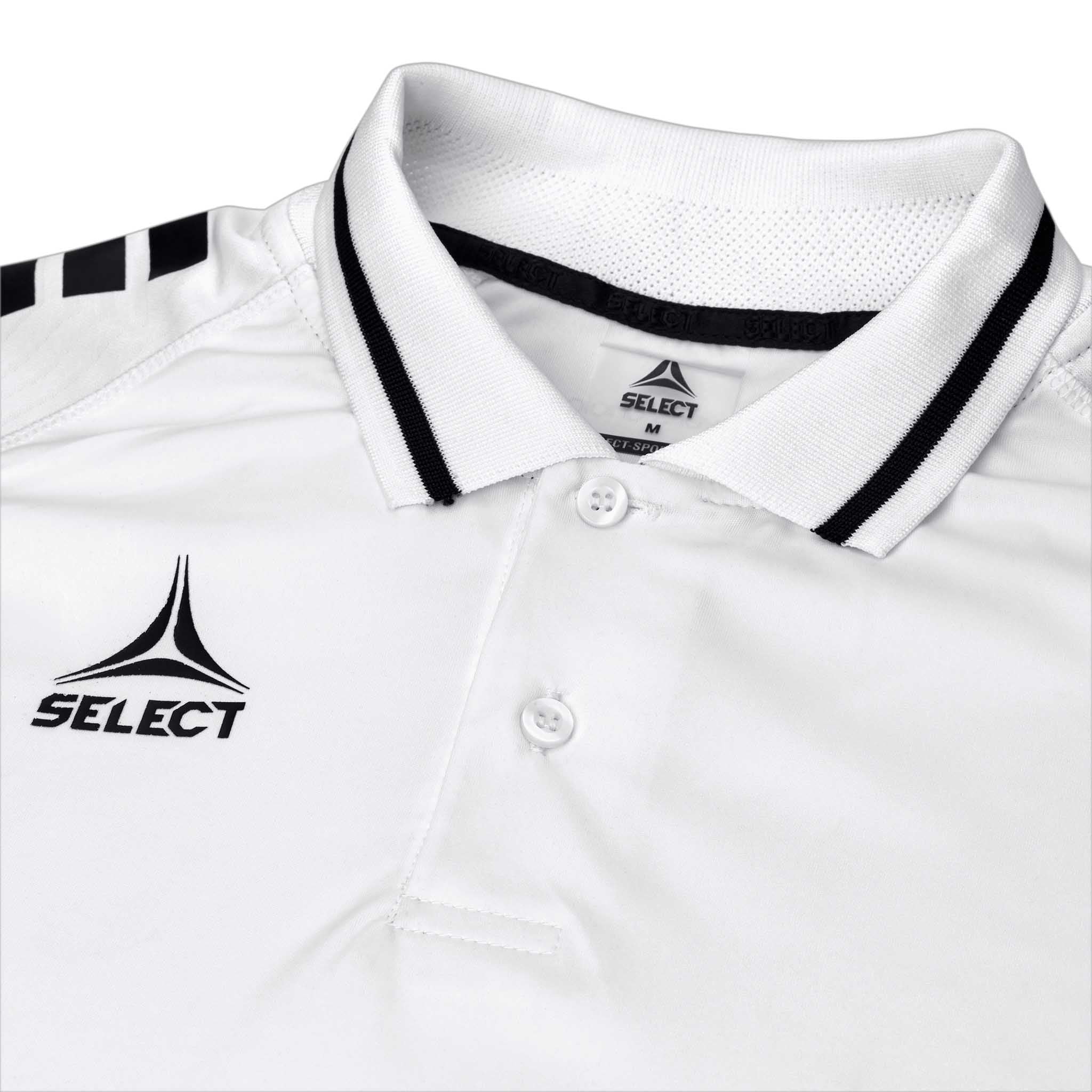 Monaco Technical Polo #colour_white/black #colour_white/black