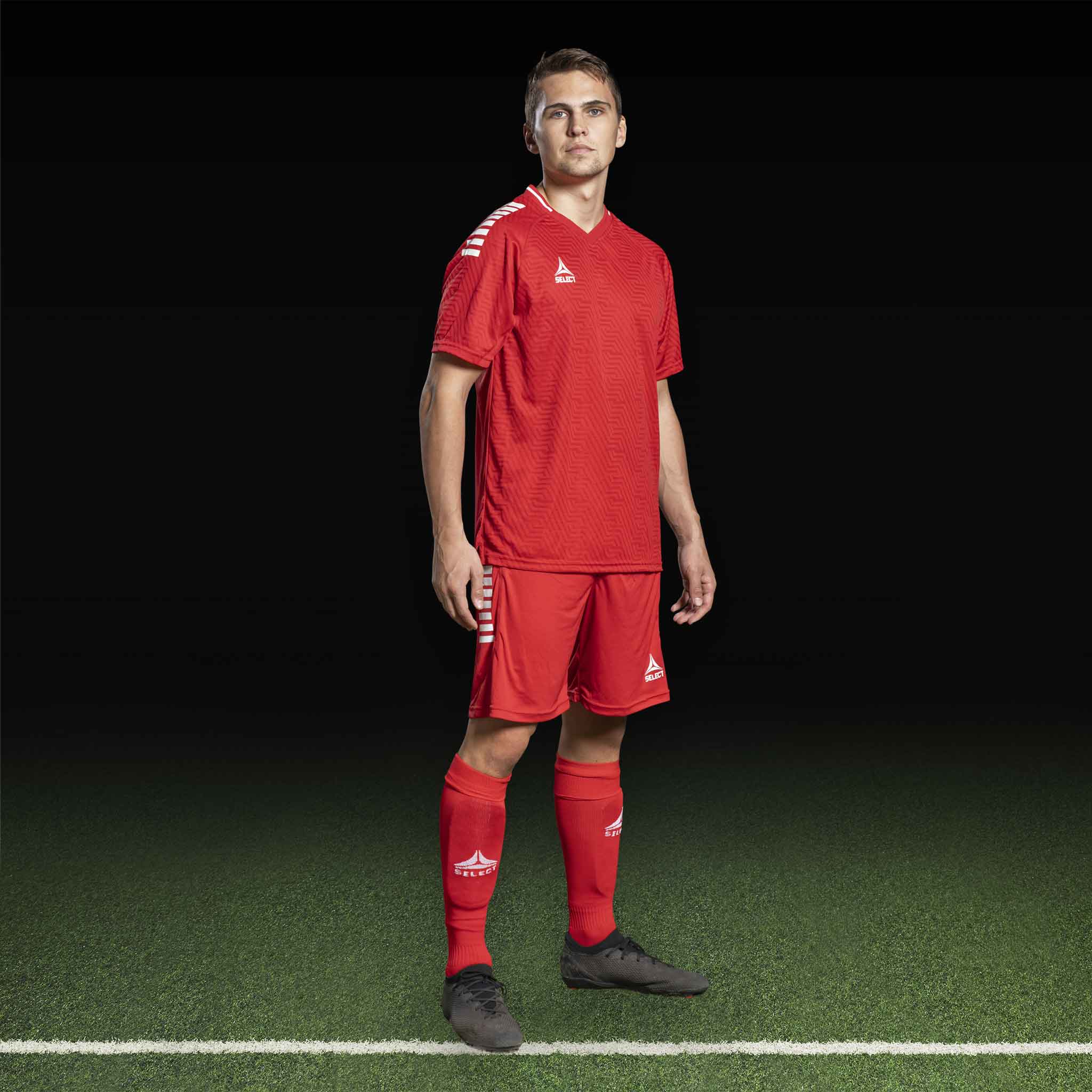 Monaco Player shorts #colour_red/white #colour_red/white