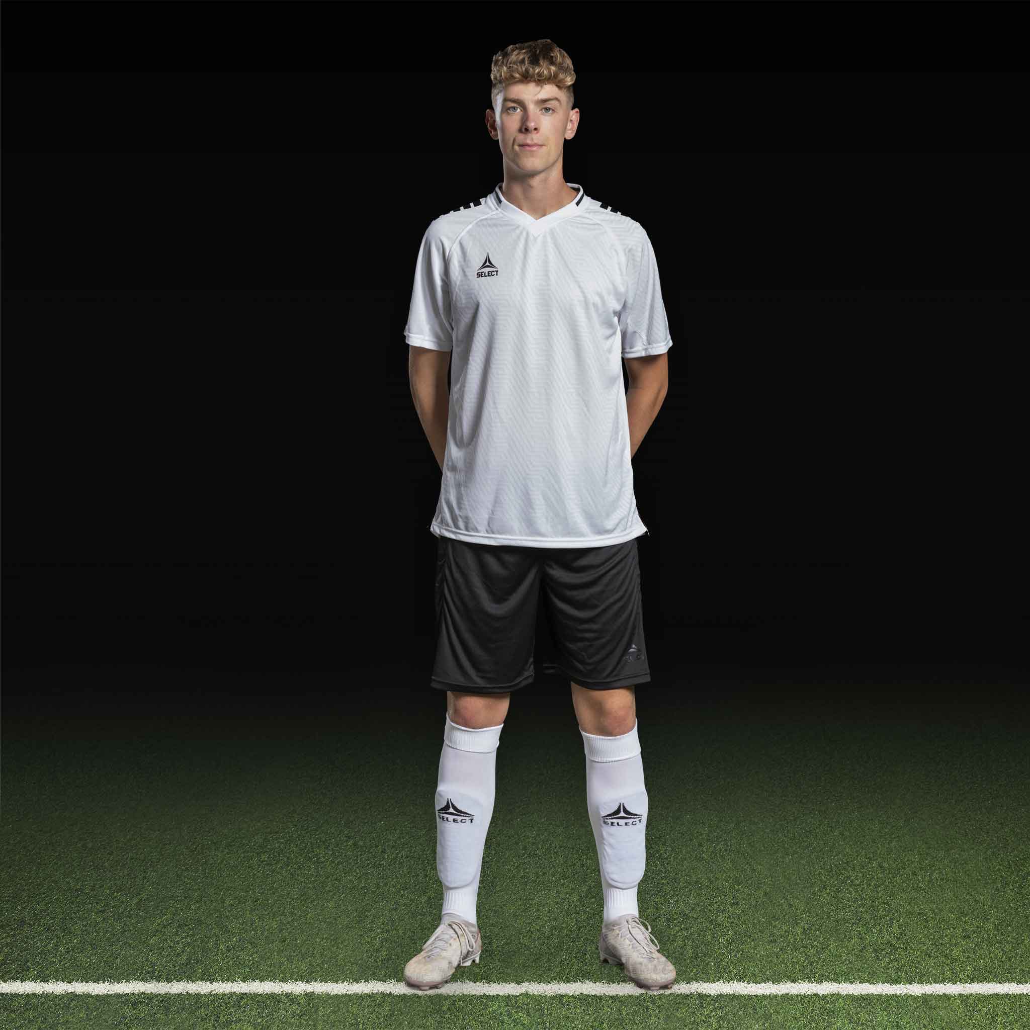 Monaco Player shirt S/S #colour_white/black #colour_white/black