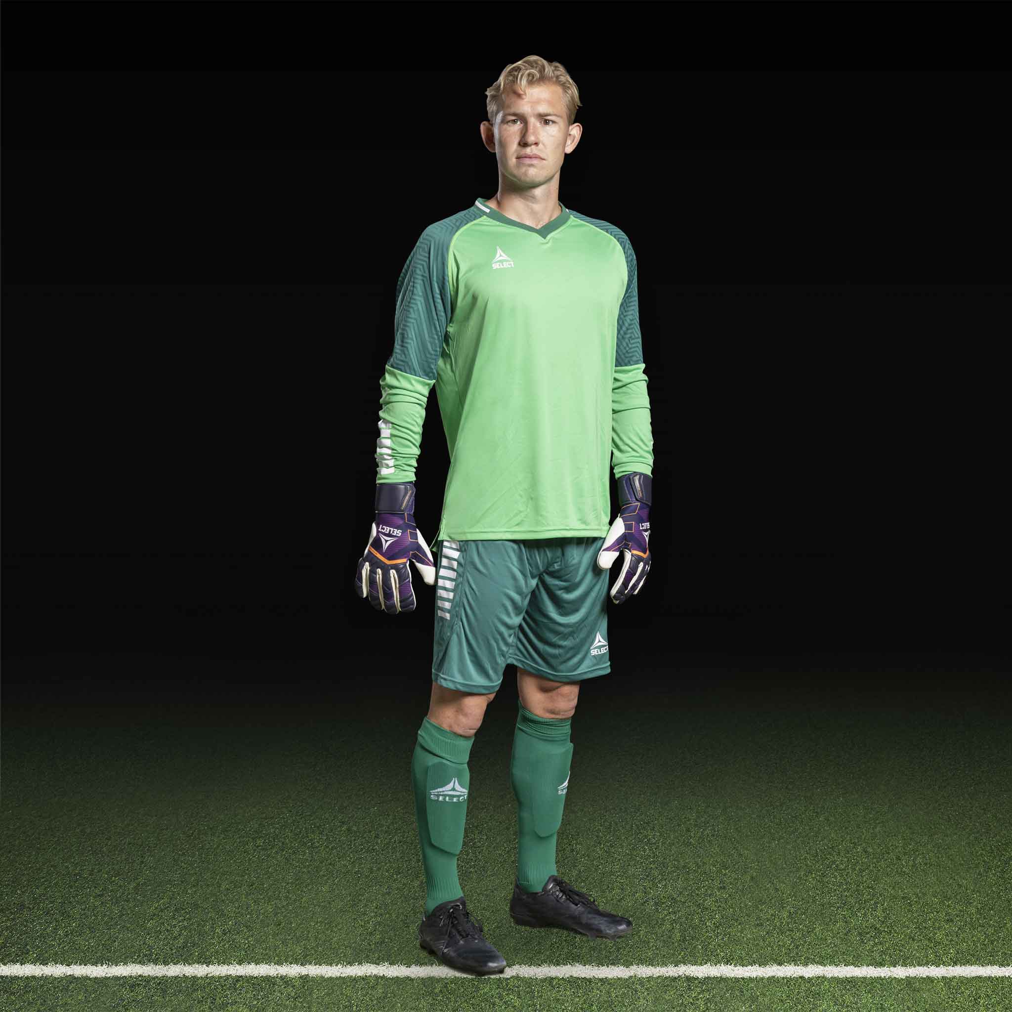 Monaco Goalkeeper shirt #colour_green/green #colour_green/green