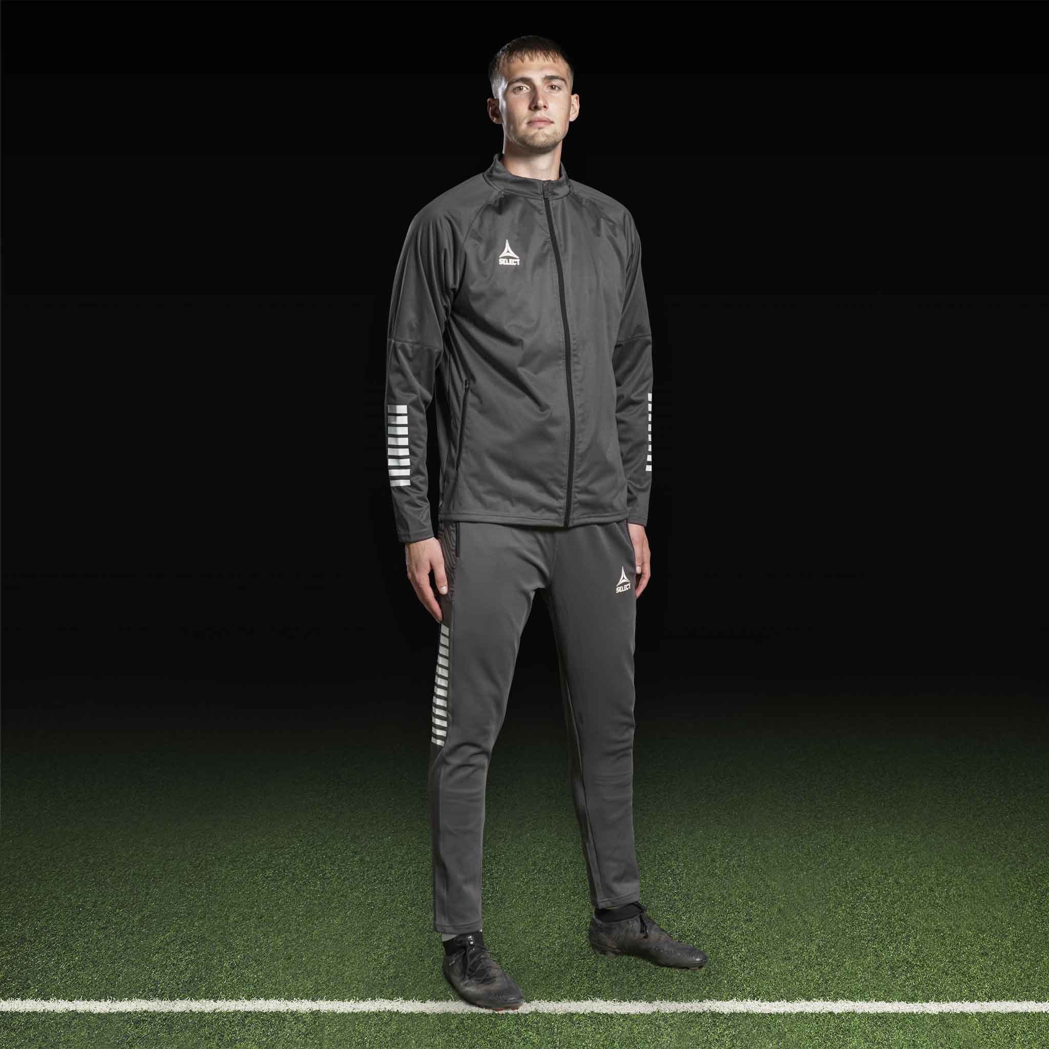 Monaco Training pants Regular Fit #colour_grey/white #colour_grey/white