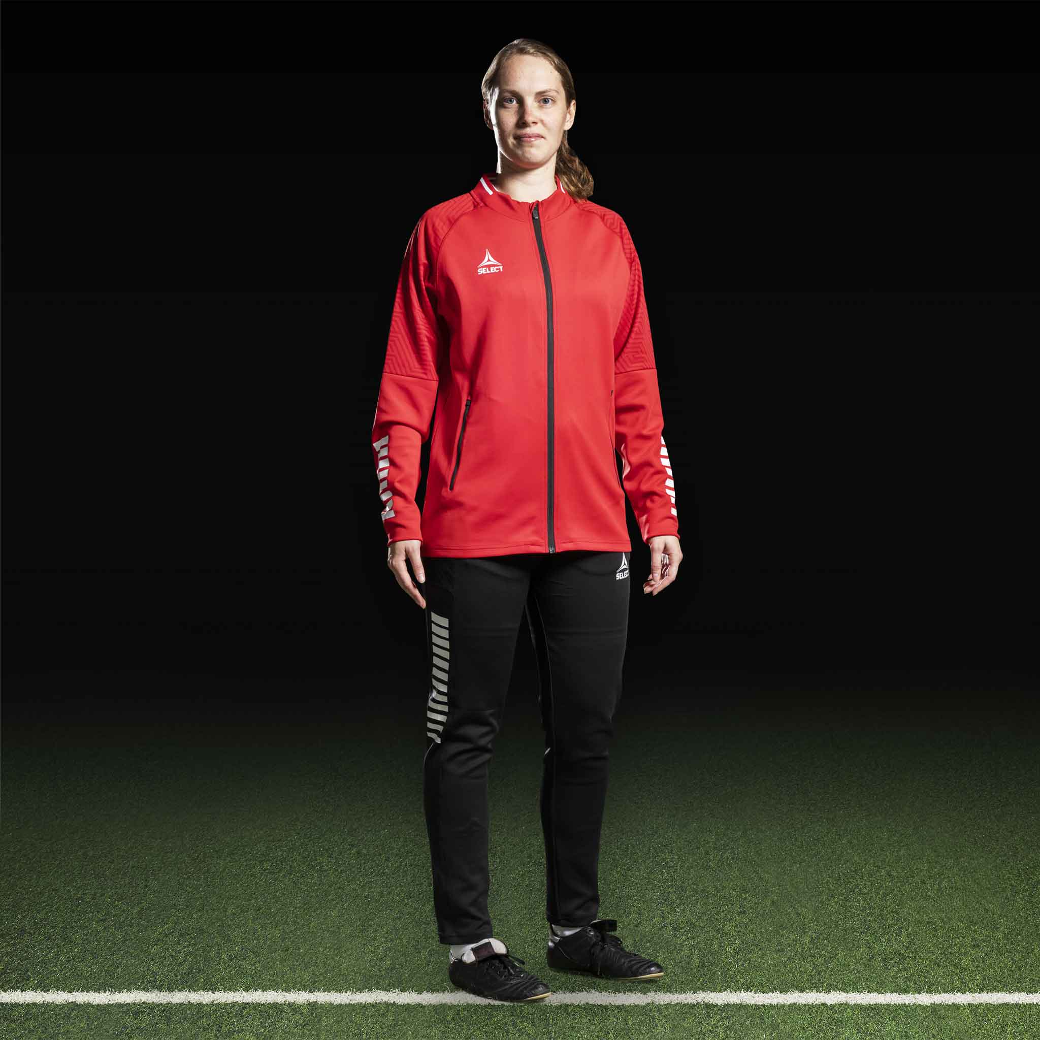 Monaco Training pants Regular Fit #colour_red/white #colour_black/white