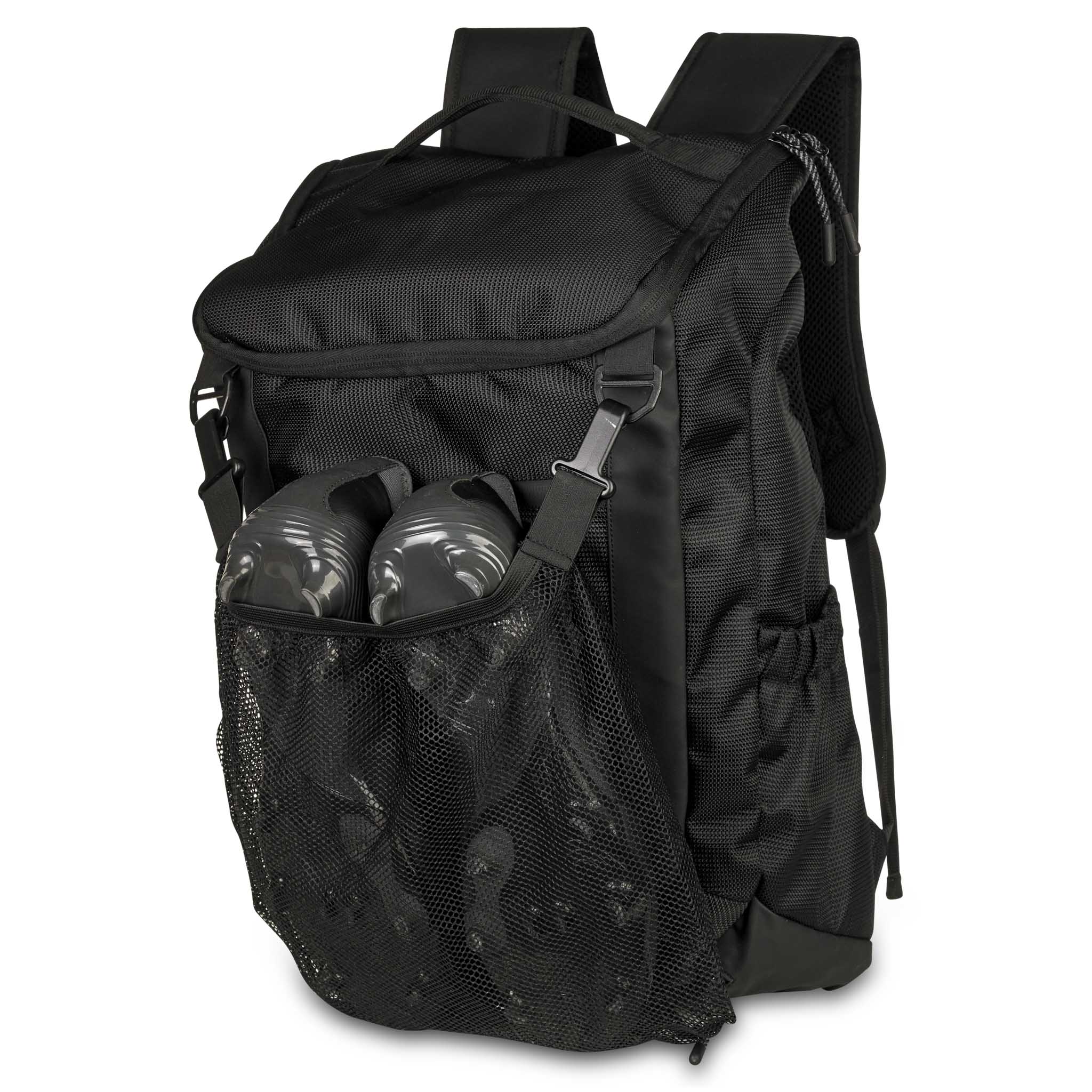 Backpack with net #colour_black #colour_black