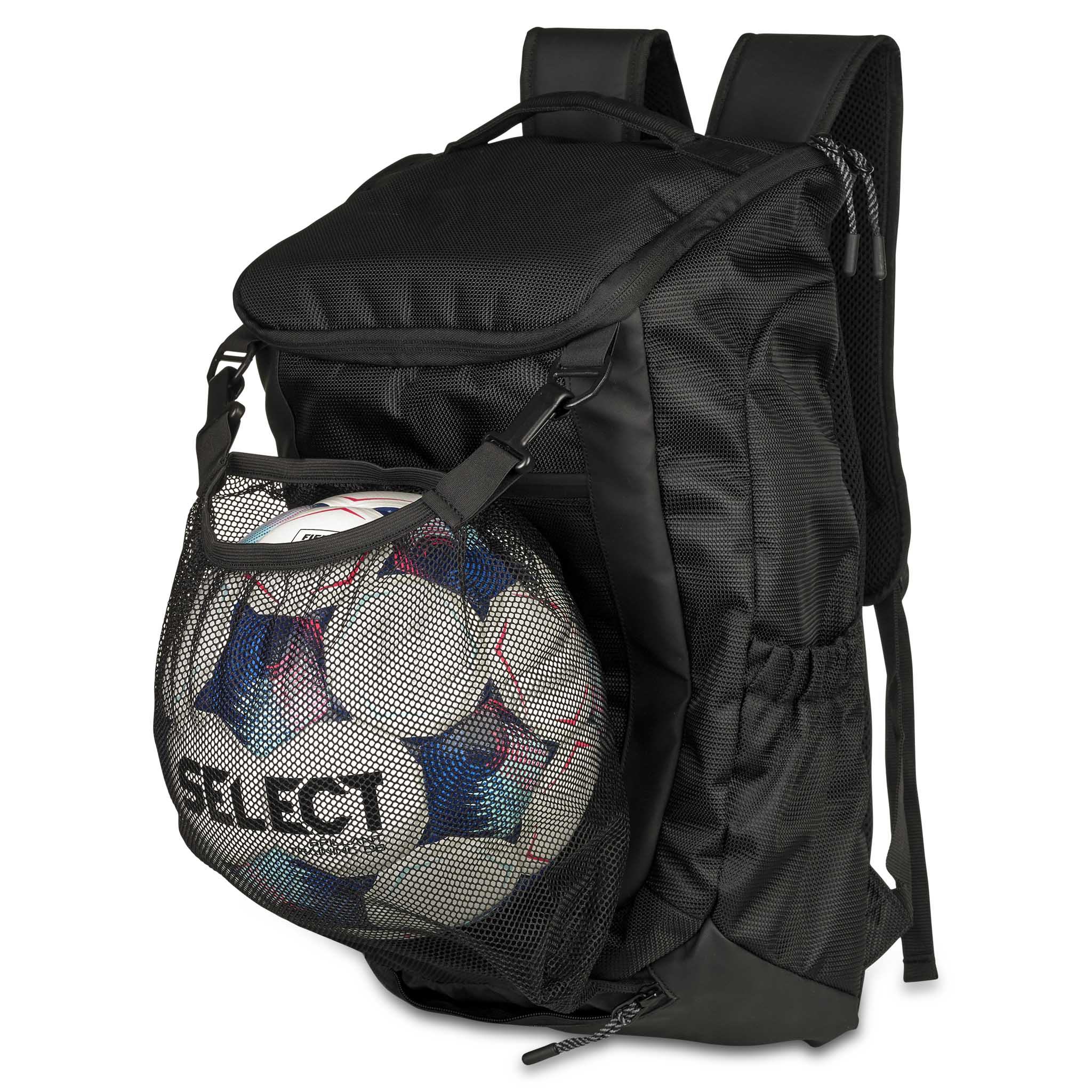 Backpack with net #colour_black #colour_black