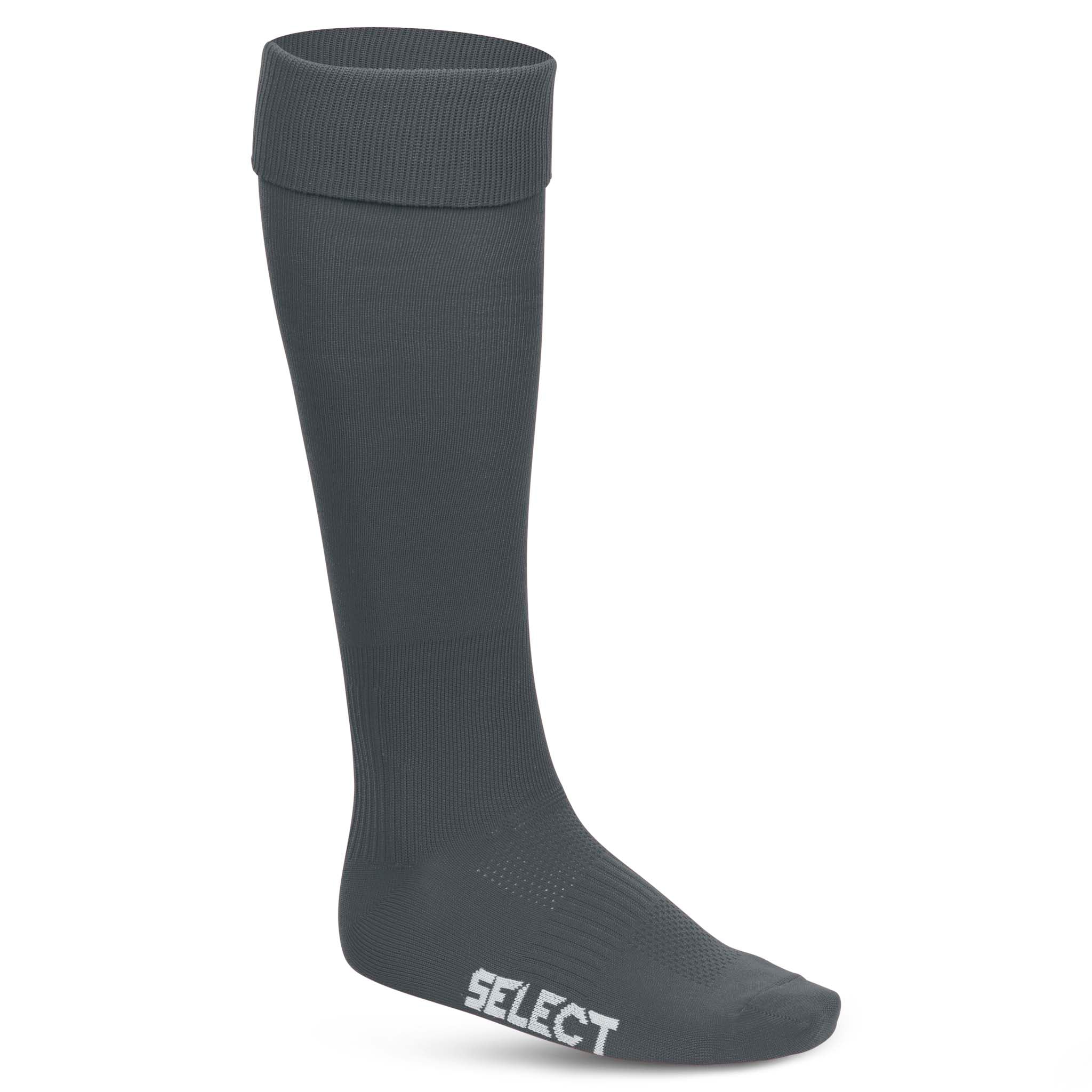 Front page of grey Football socks Club v22 accessories with white Select logo
