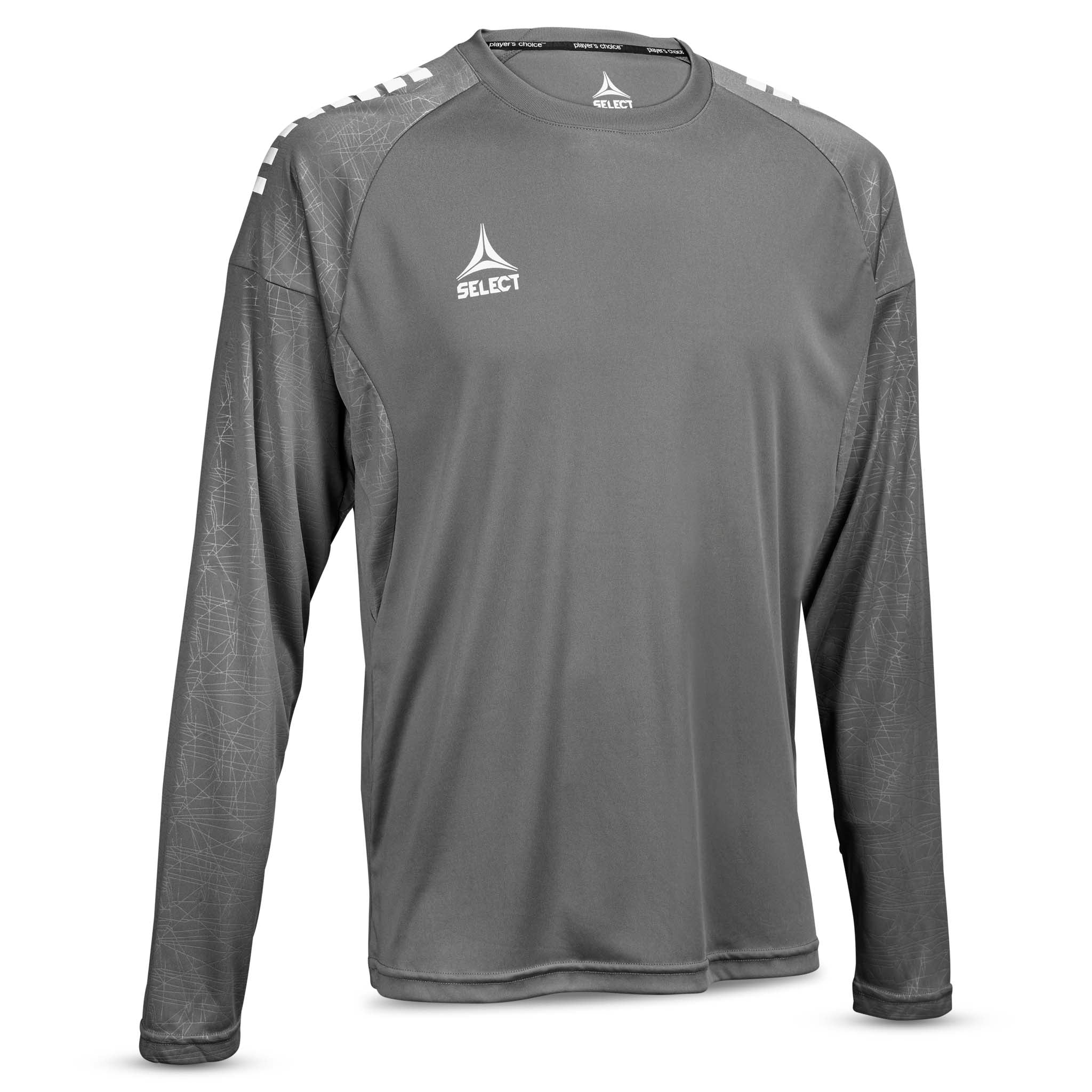 Spain Long Sleeve player shirt #colour_grey/white