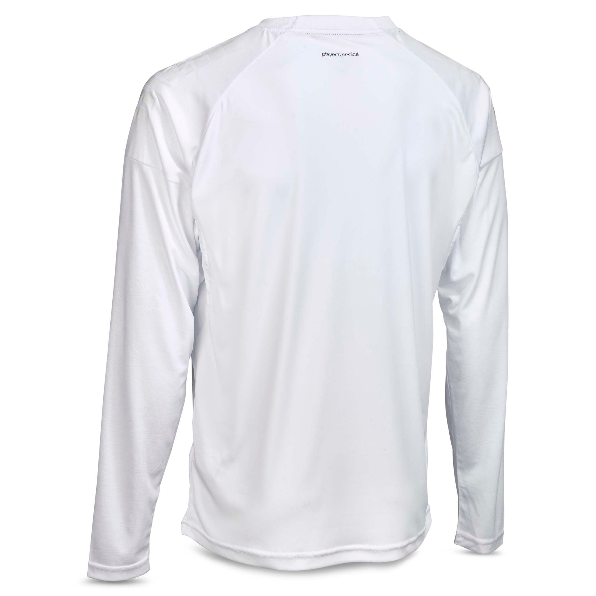 White Player shirt L/S Spain v25, Match & Training wear, back page view