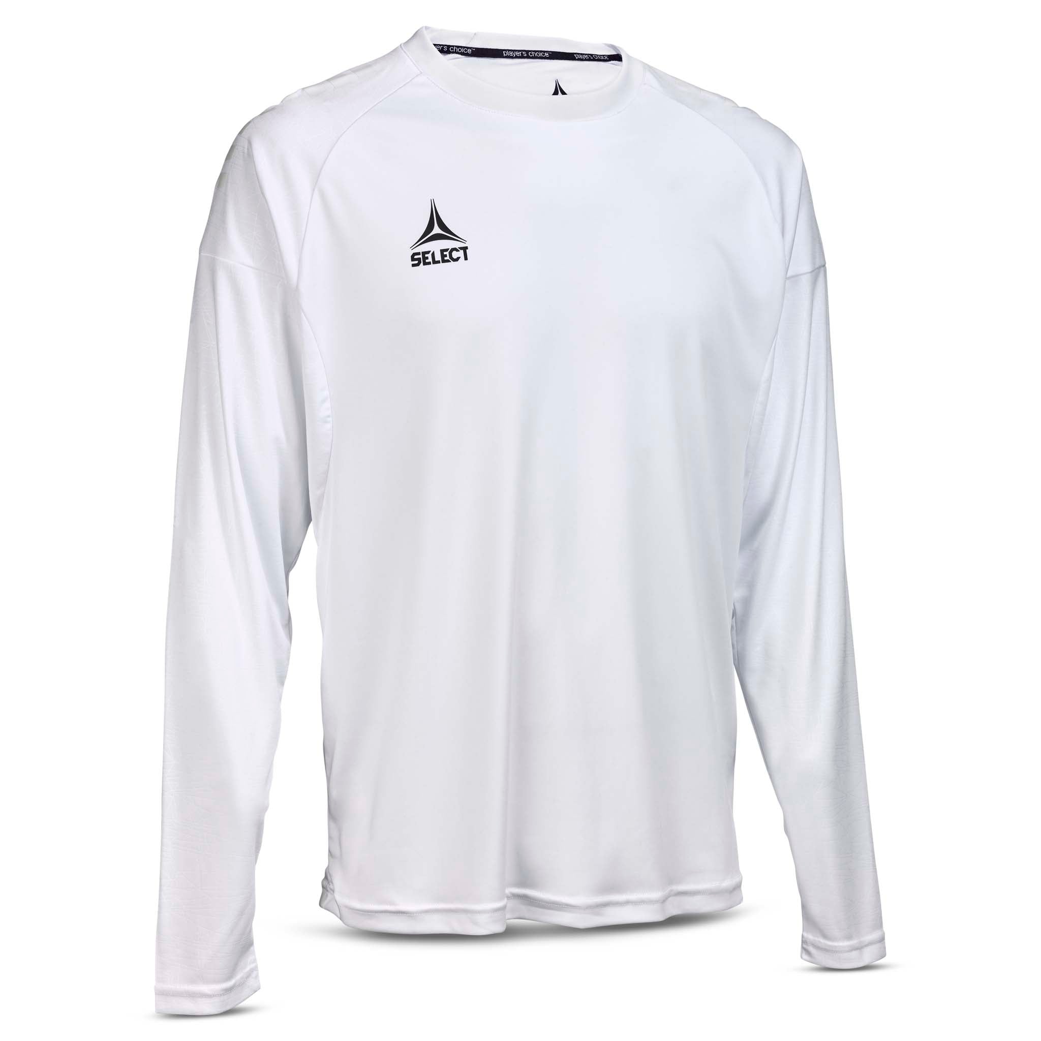 White Player shirt L/S Spain v25, Match & Training wear, front page view