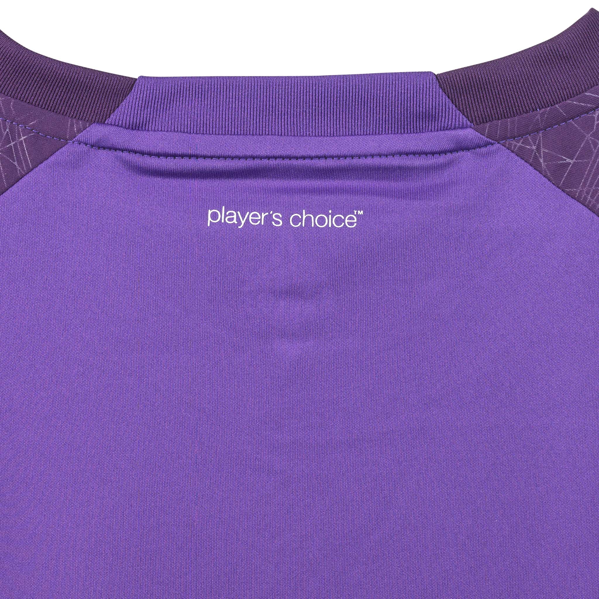 Spain Short Sleeve player shirt #colour_purple/white #colour_purple/white