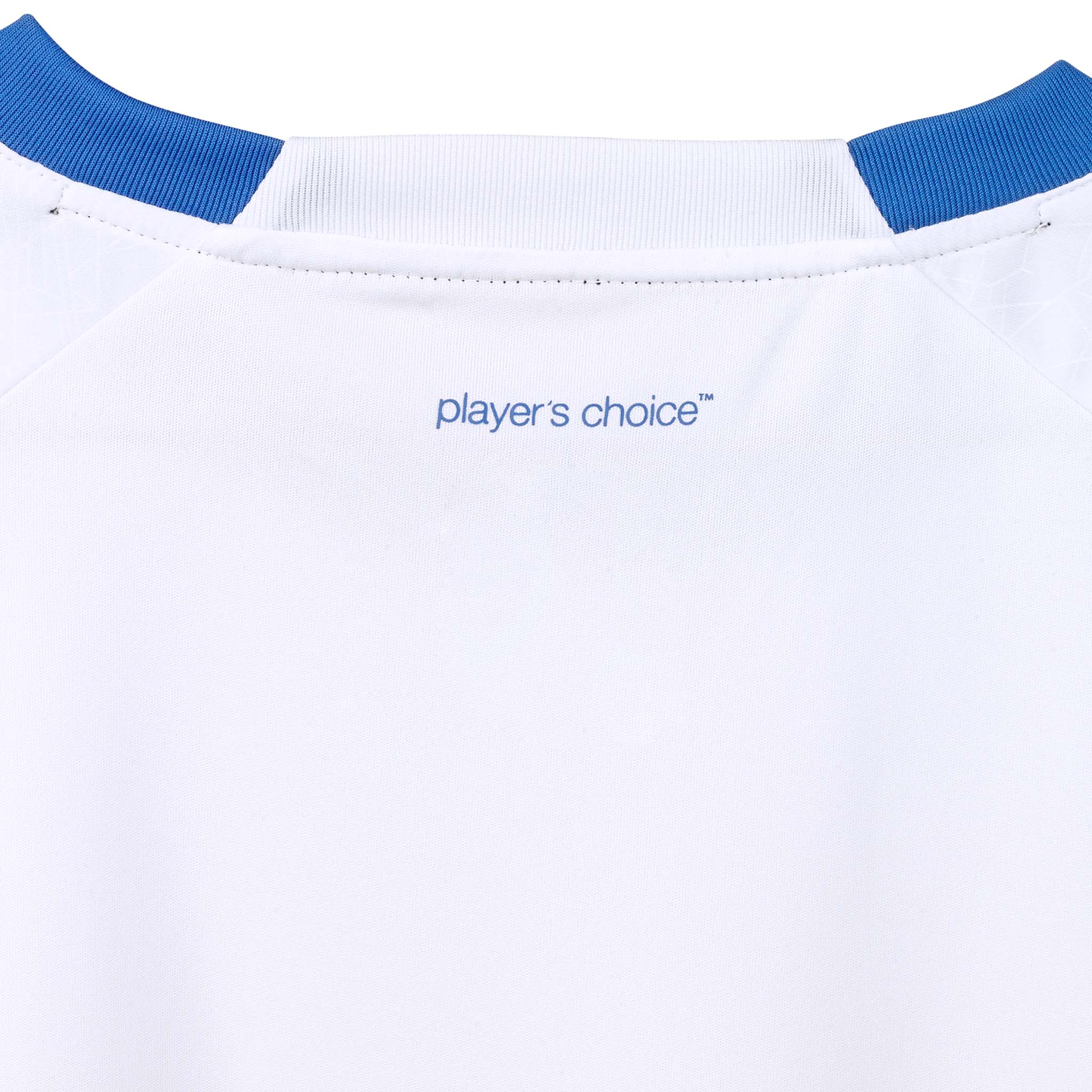 Spain Short Sleeve player shirt #colour_white/blue #colour_white/blue