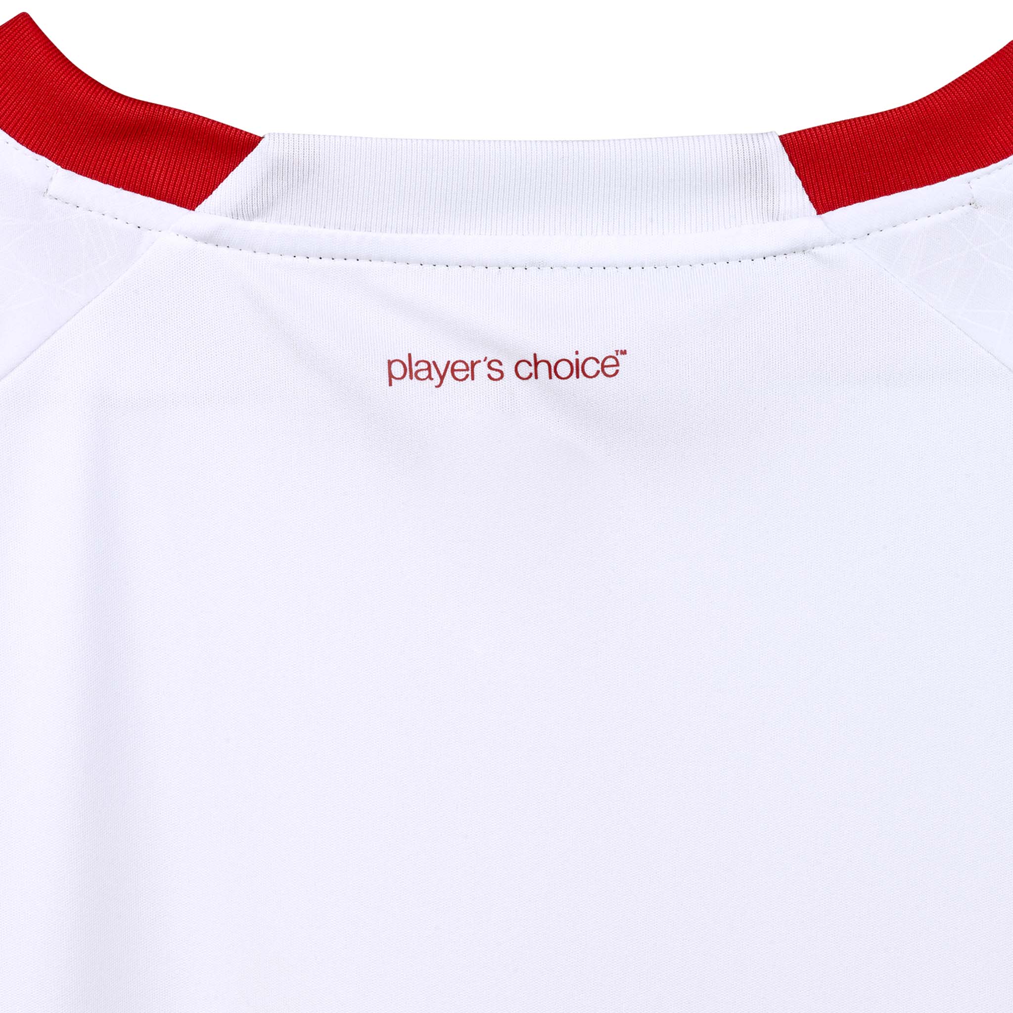 Spain Short Sleeve player shirt #colour_white/red #colour_white/red