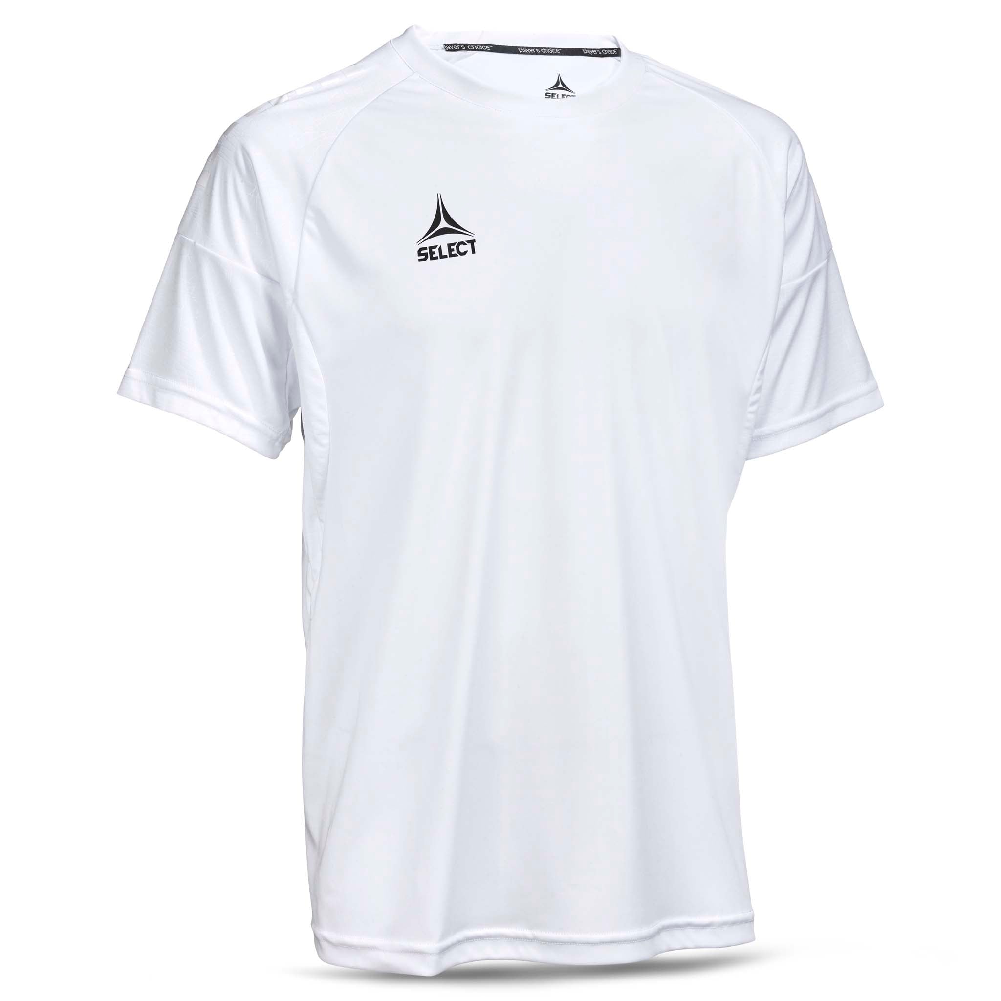 Spain Short Sleeve player shirt #colour_white/white