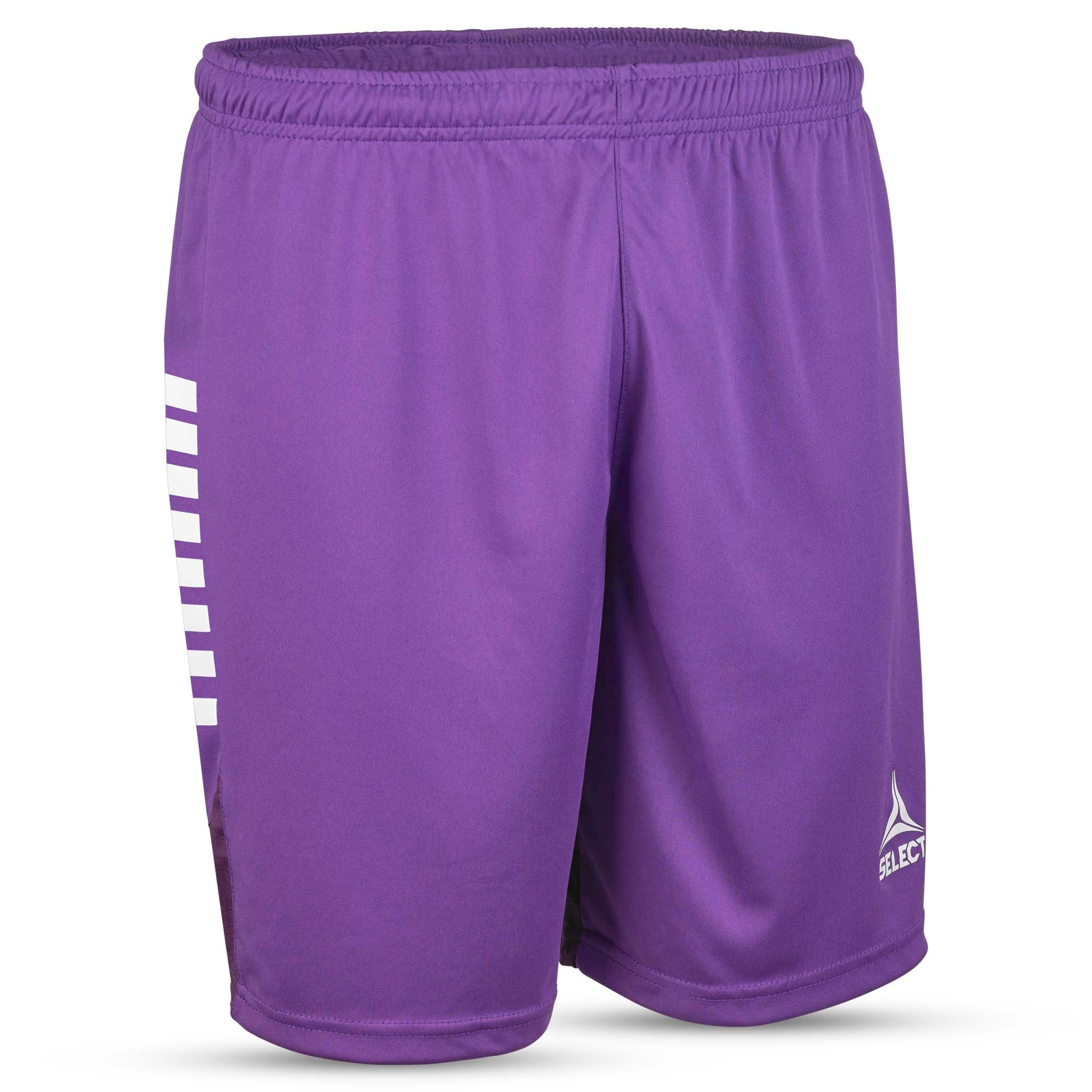 Spain Player Shorts - Kids #colour_purple/white
