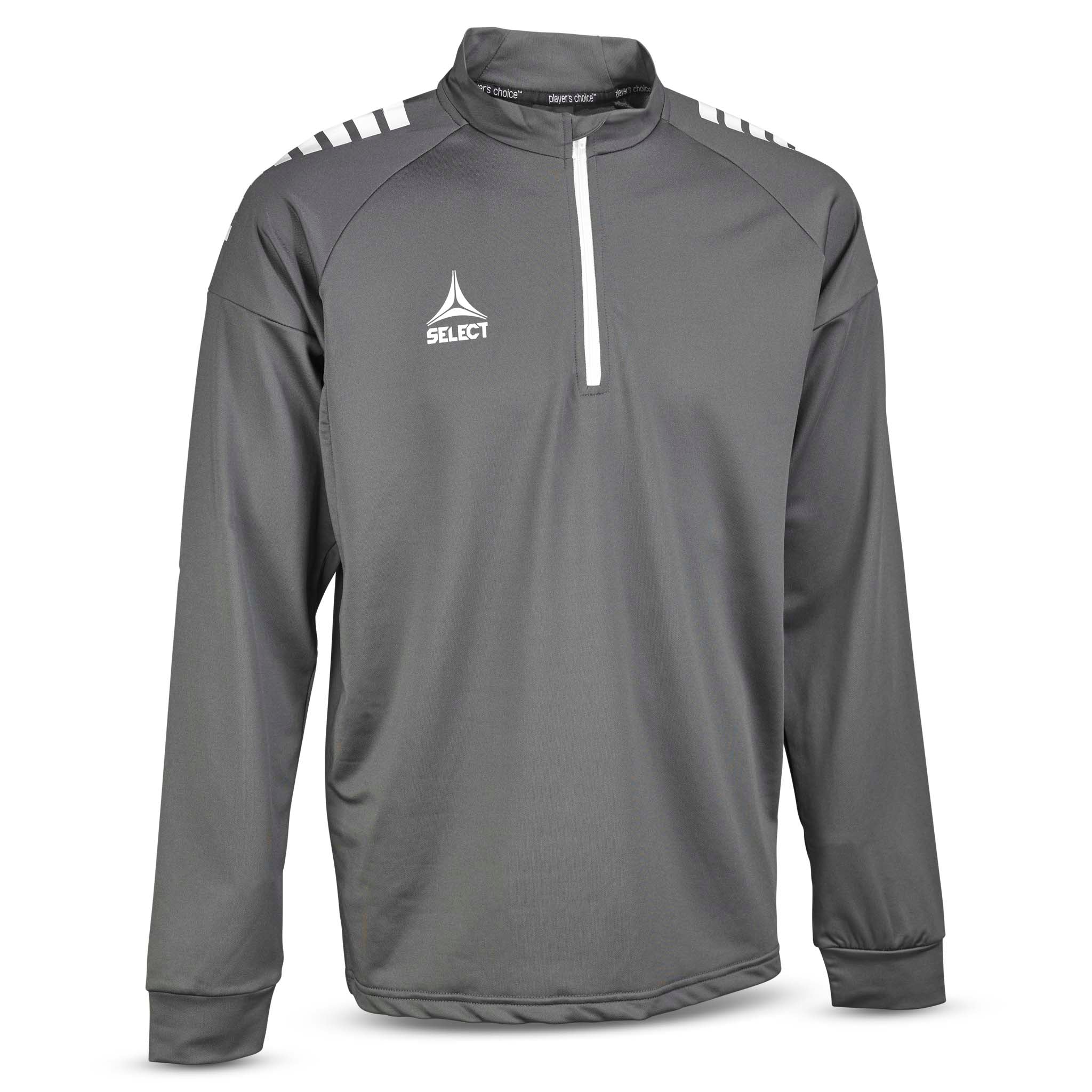 Spain Training sweatshirt 1/2 zip - Kids #colour_grey/white