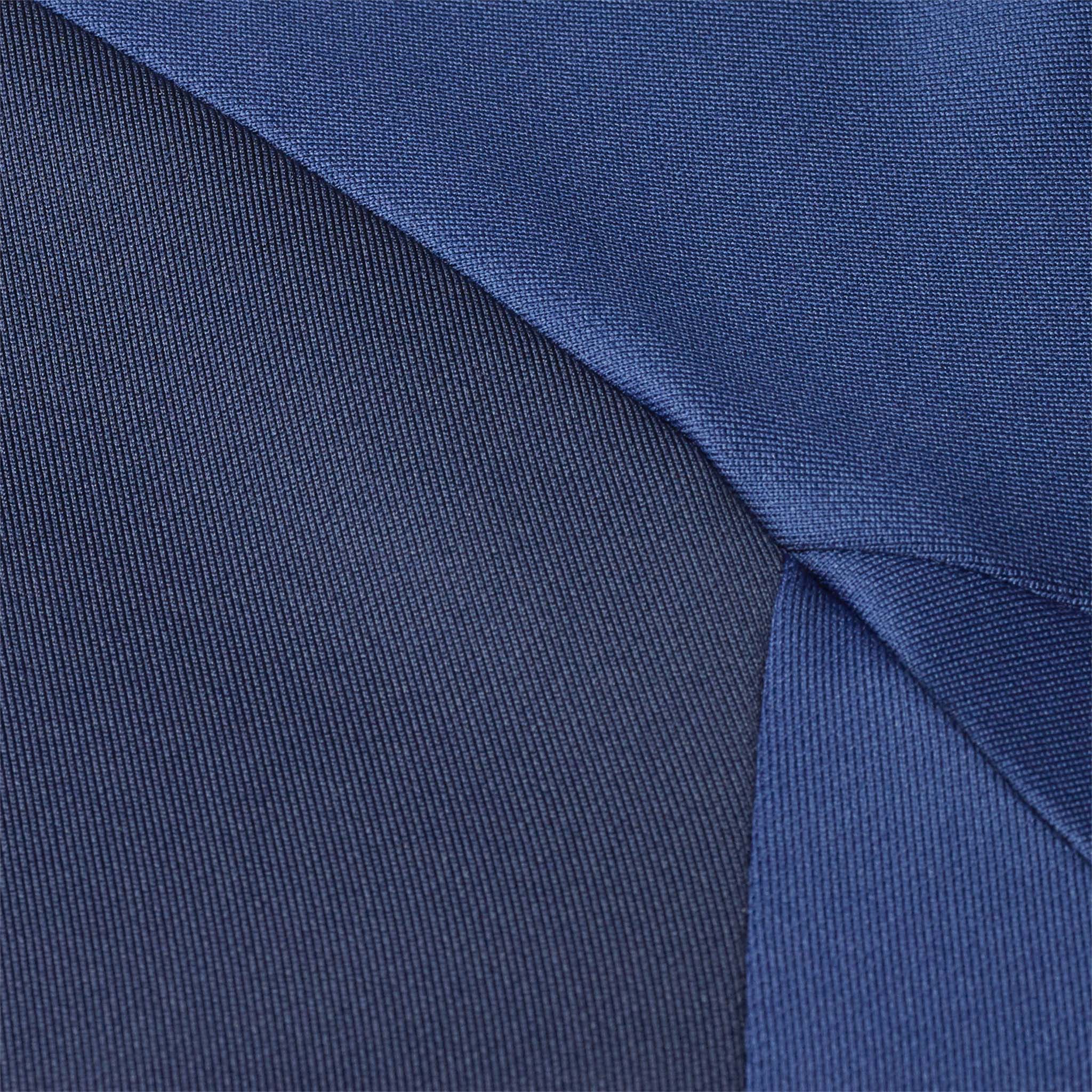 Closeup of navy and blue fabric detail on Training zip jacket Spain v25, Match & Training wear