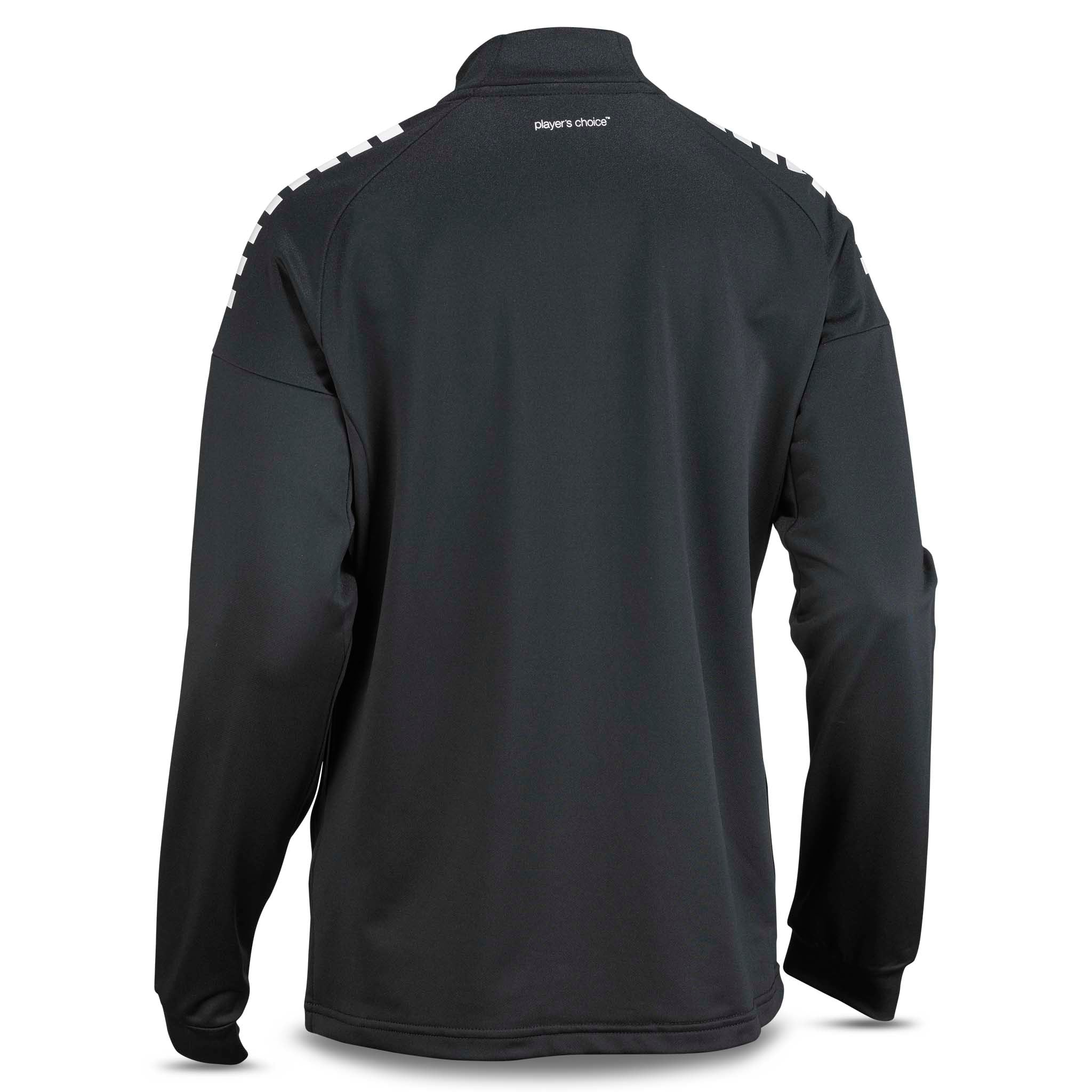 Black Training zip jacket Spain woman v25, Match & Training wear, back page view