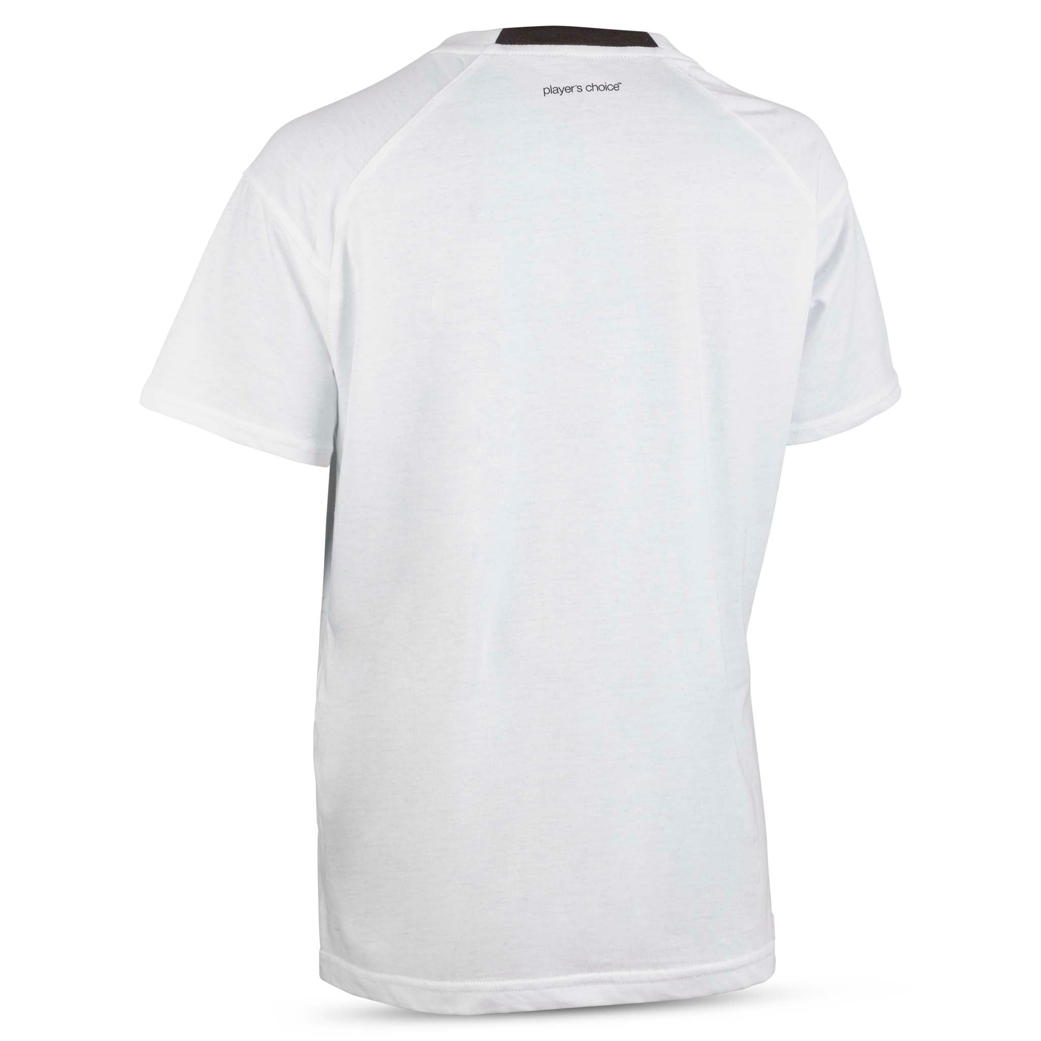 White T-Shirt Oxford woman v25, leisure wear, back page view.