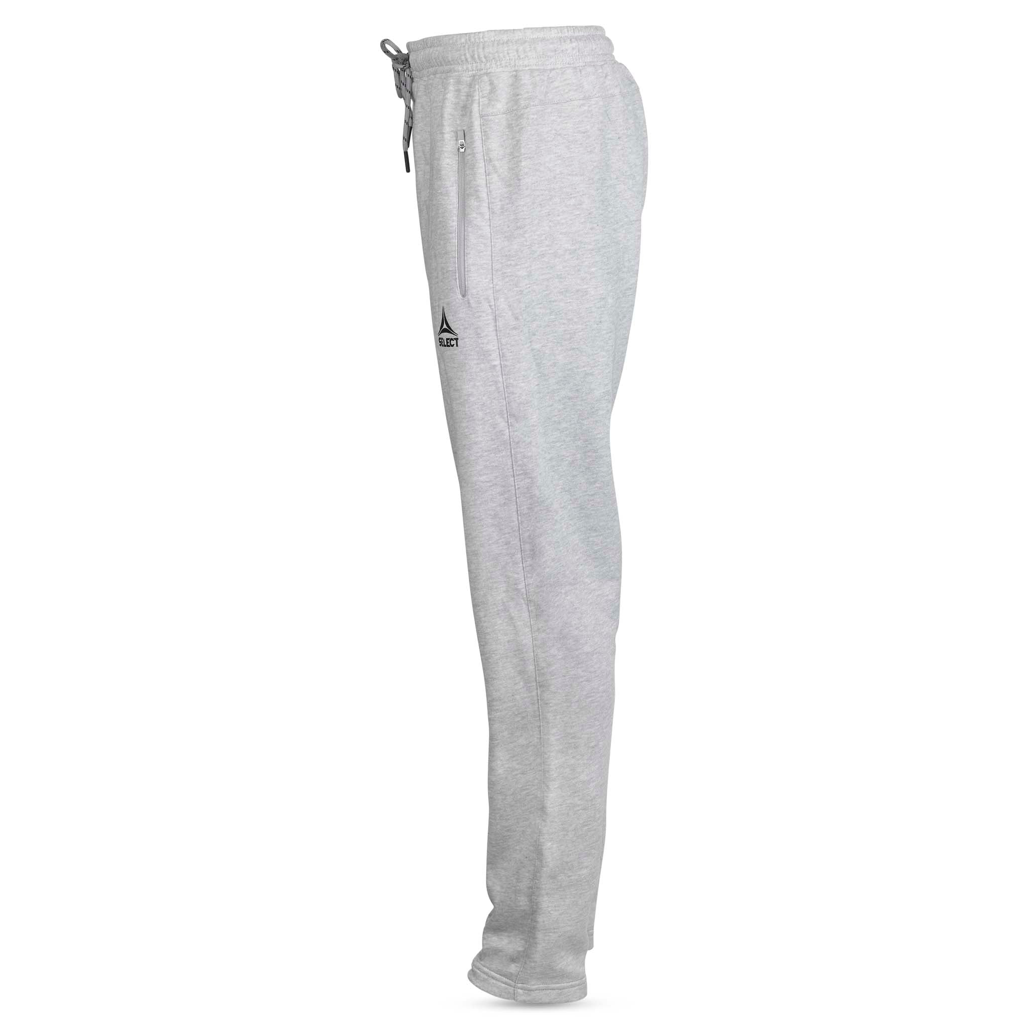 Grey Sweat pants Oxford women v25, leisure wear, left-side view with drawstring waist and logo.