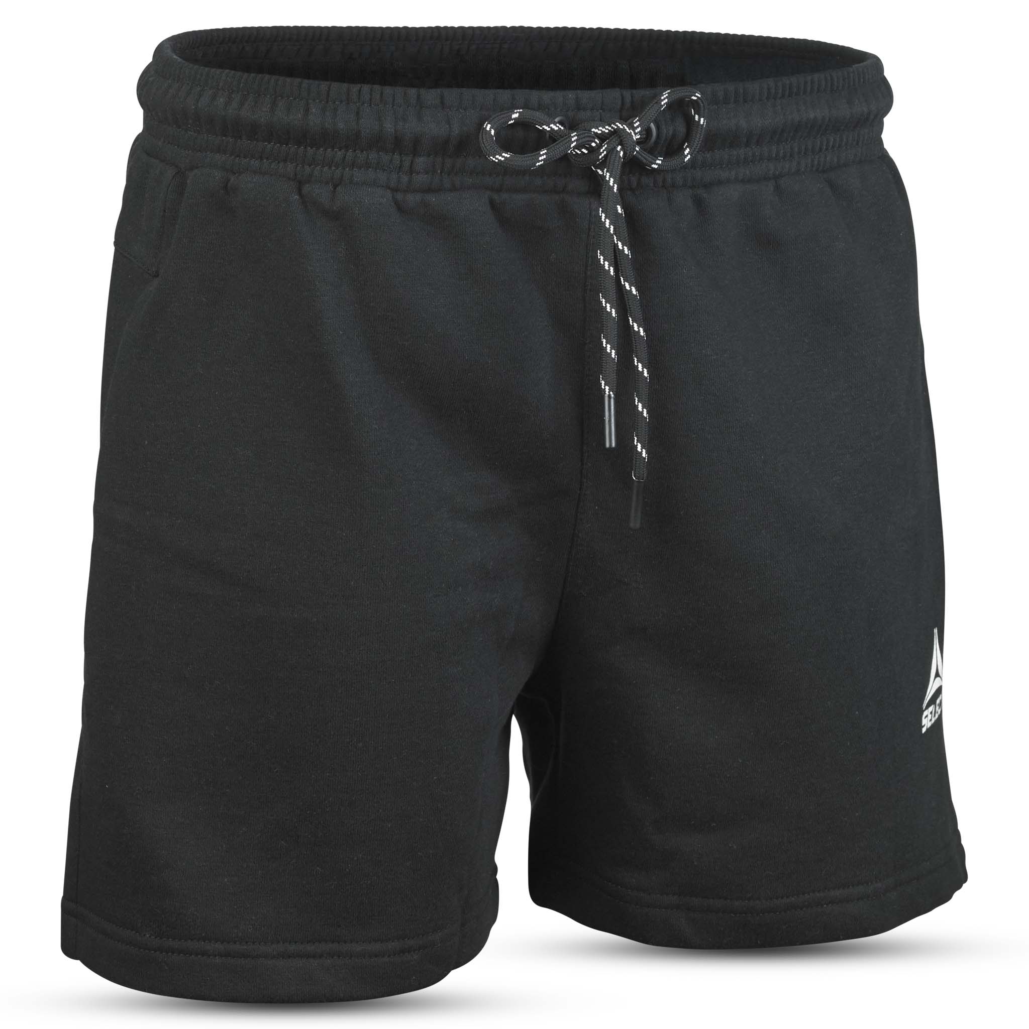 Oxford sweat shorts - women #colour_black