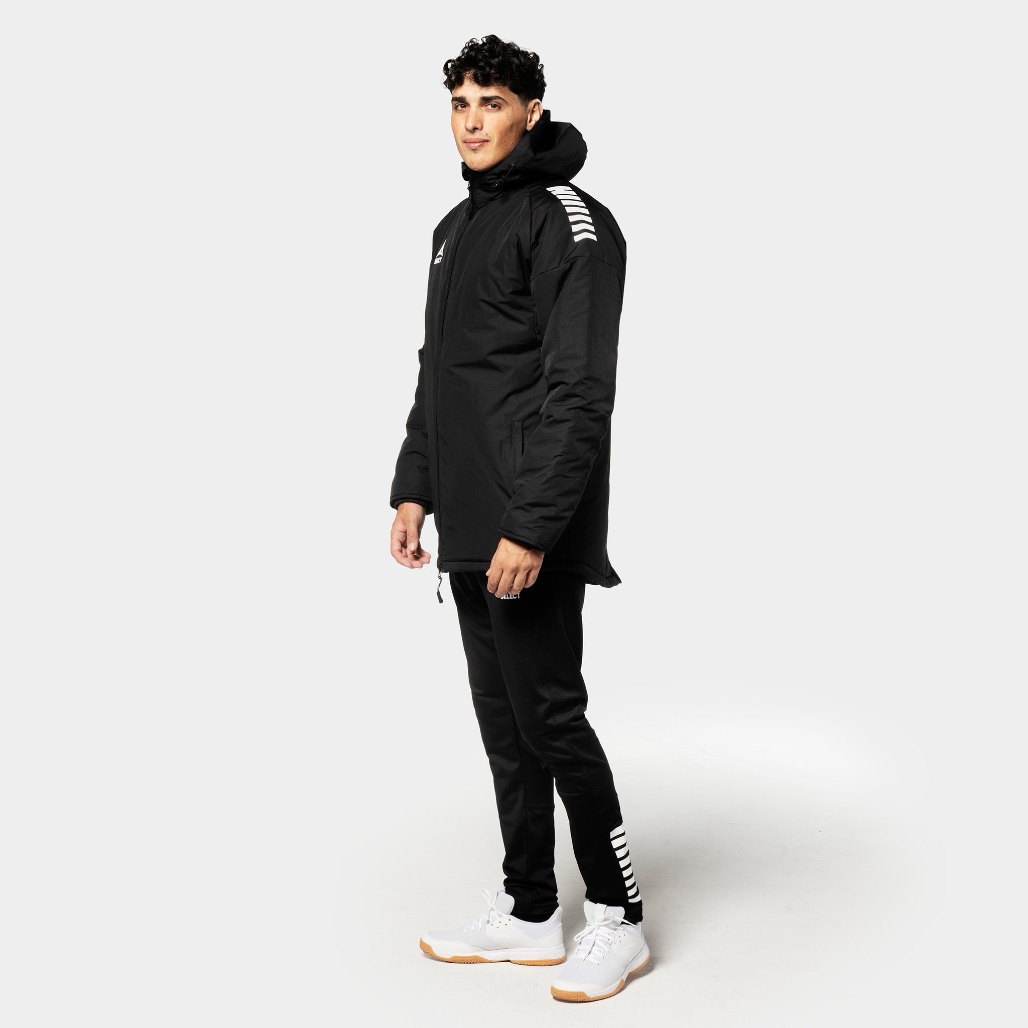 Spain Coach jacket #colour_black/white #colour_black/white