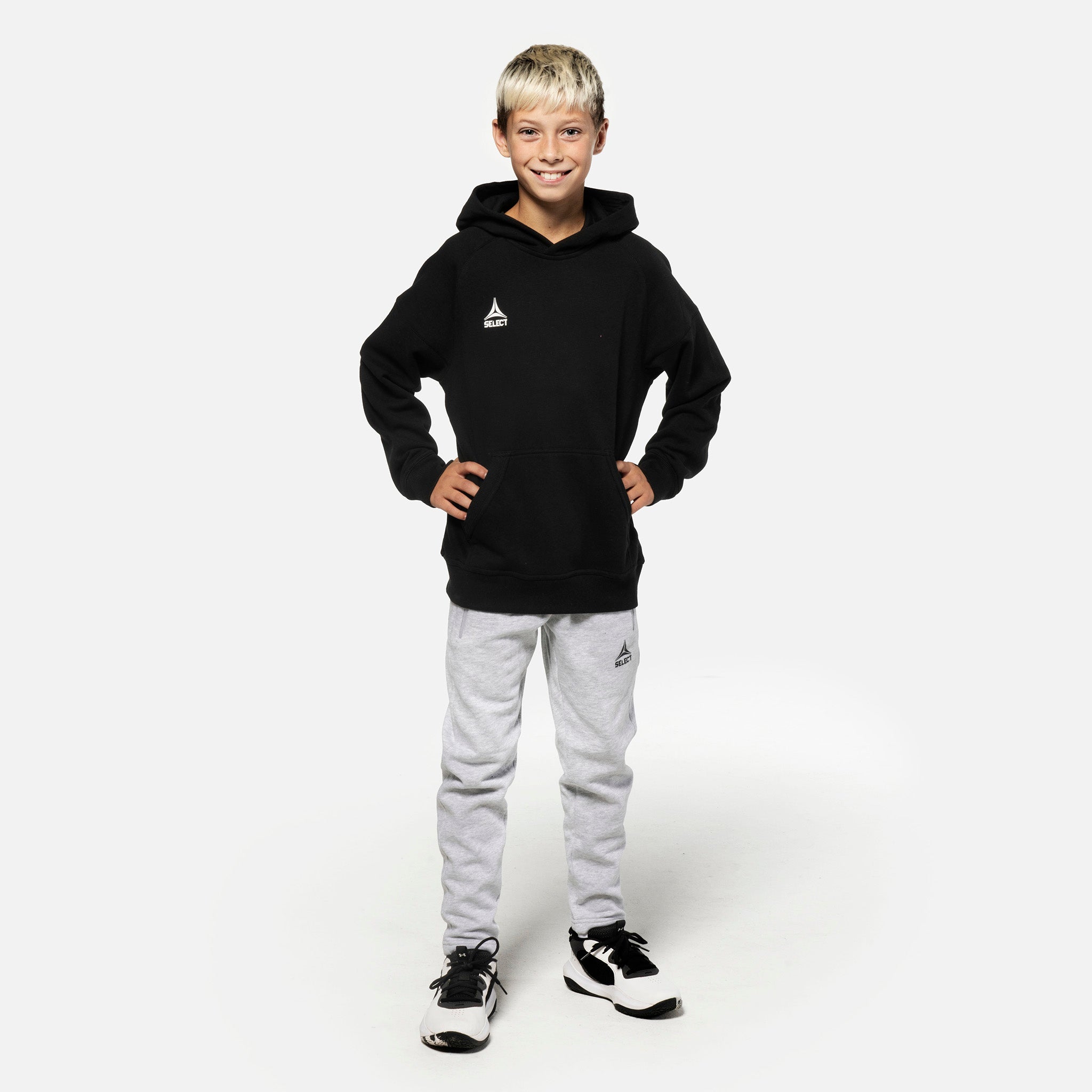 Oxford hoodie - kids #colour_black #colour_black