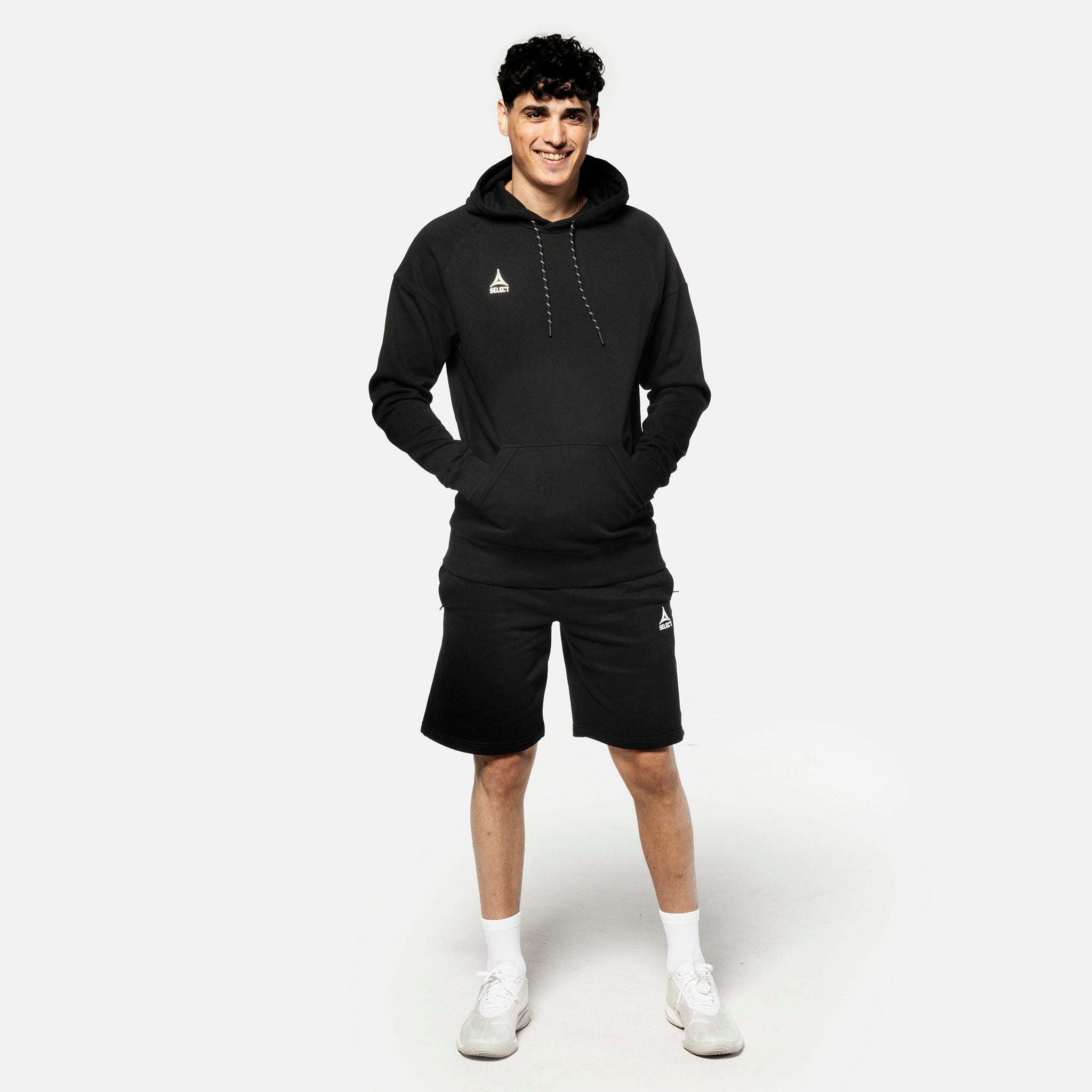 Oxford sweat shorts #colour_black #colour_black