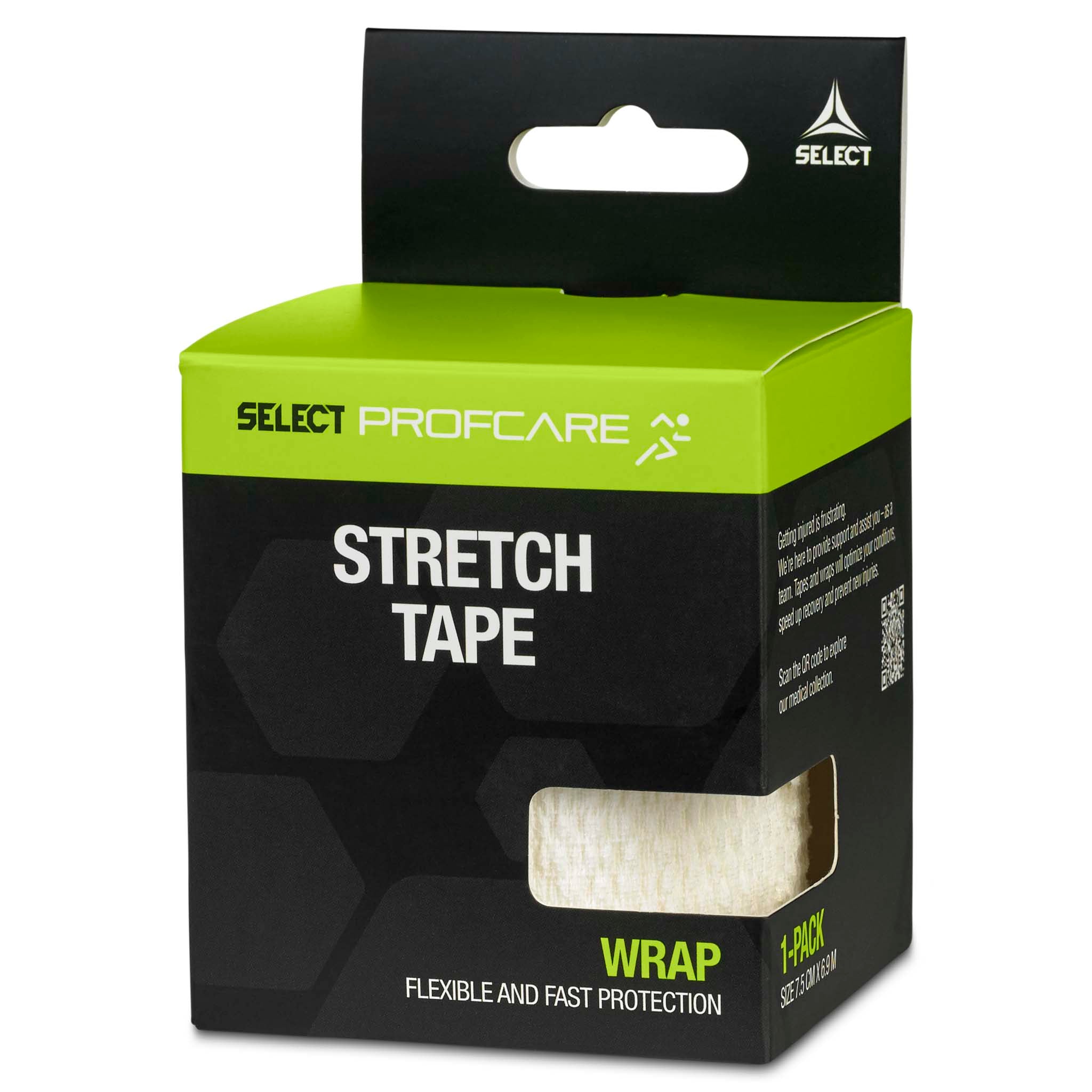 Stretch Tape (7,5 cm. x 6,9 m.) #colour_white