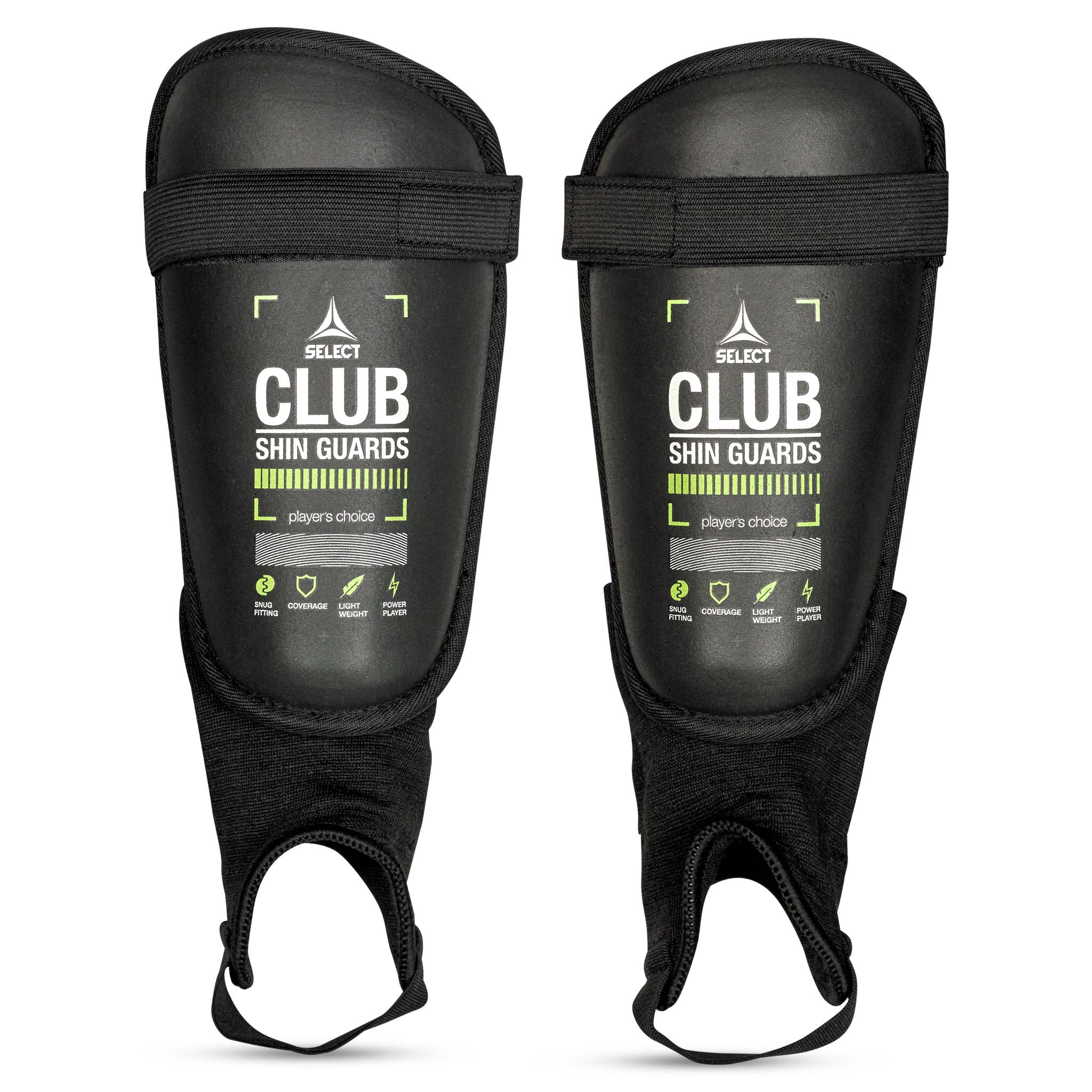 Shin Guard Club #colour_black/green