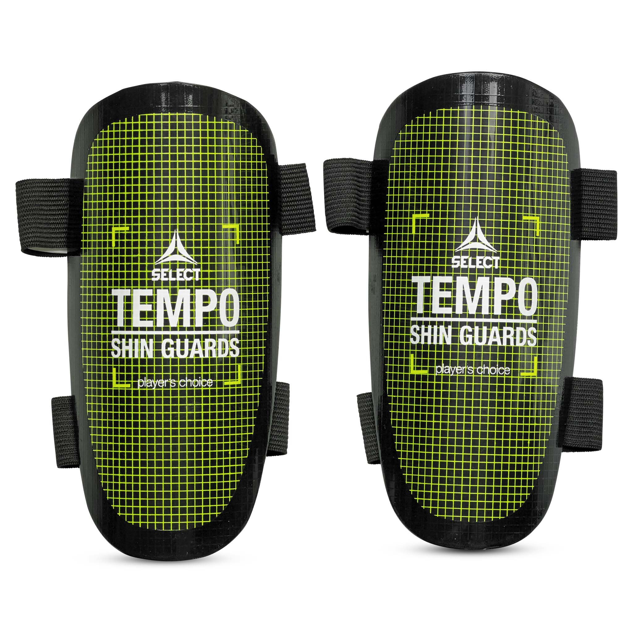Shin Guard Tempo #colour_black/green #colour_black/green