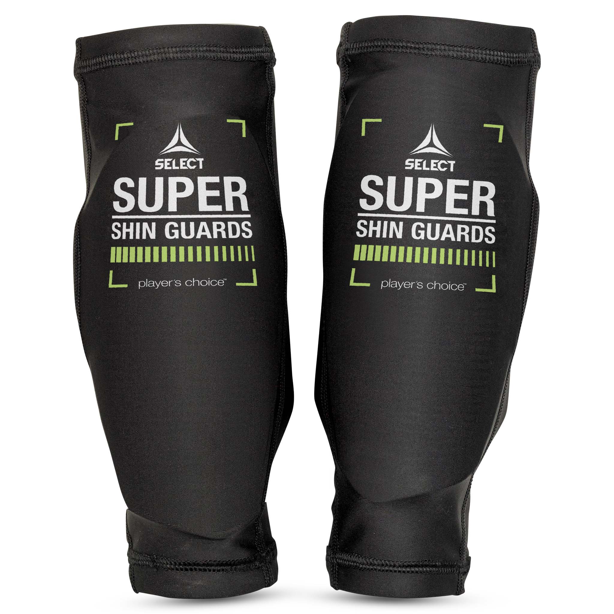 Shin Guard Super #colour_black/green #colour_black/green