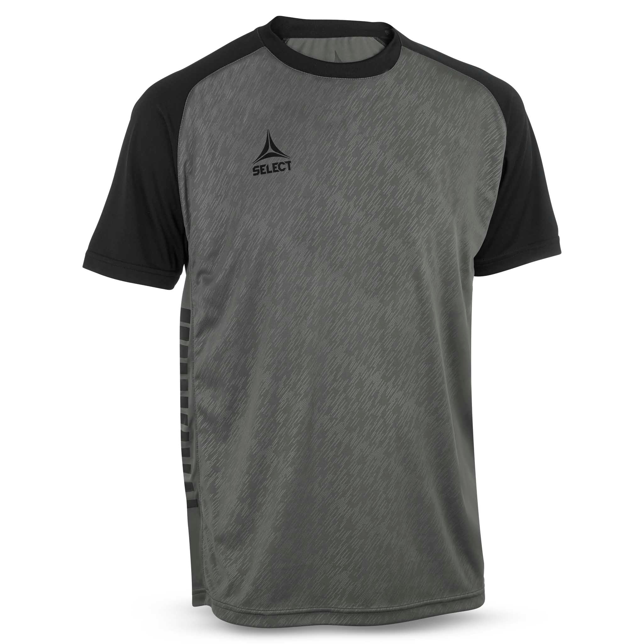 Pisa X Player shirt S/S - kids #colour_grey/black