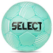 Front page of Target v26 handball in mint green with white and black Select branding.