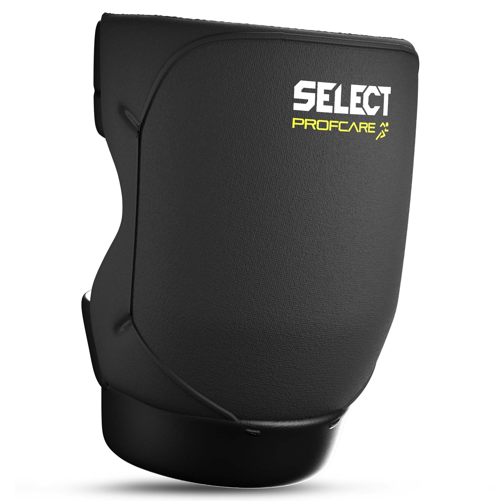 Black Knee support Volleyball 6206, sports support, front page view with Select Profcare logo.