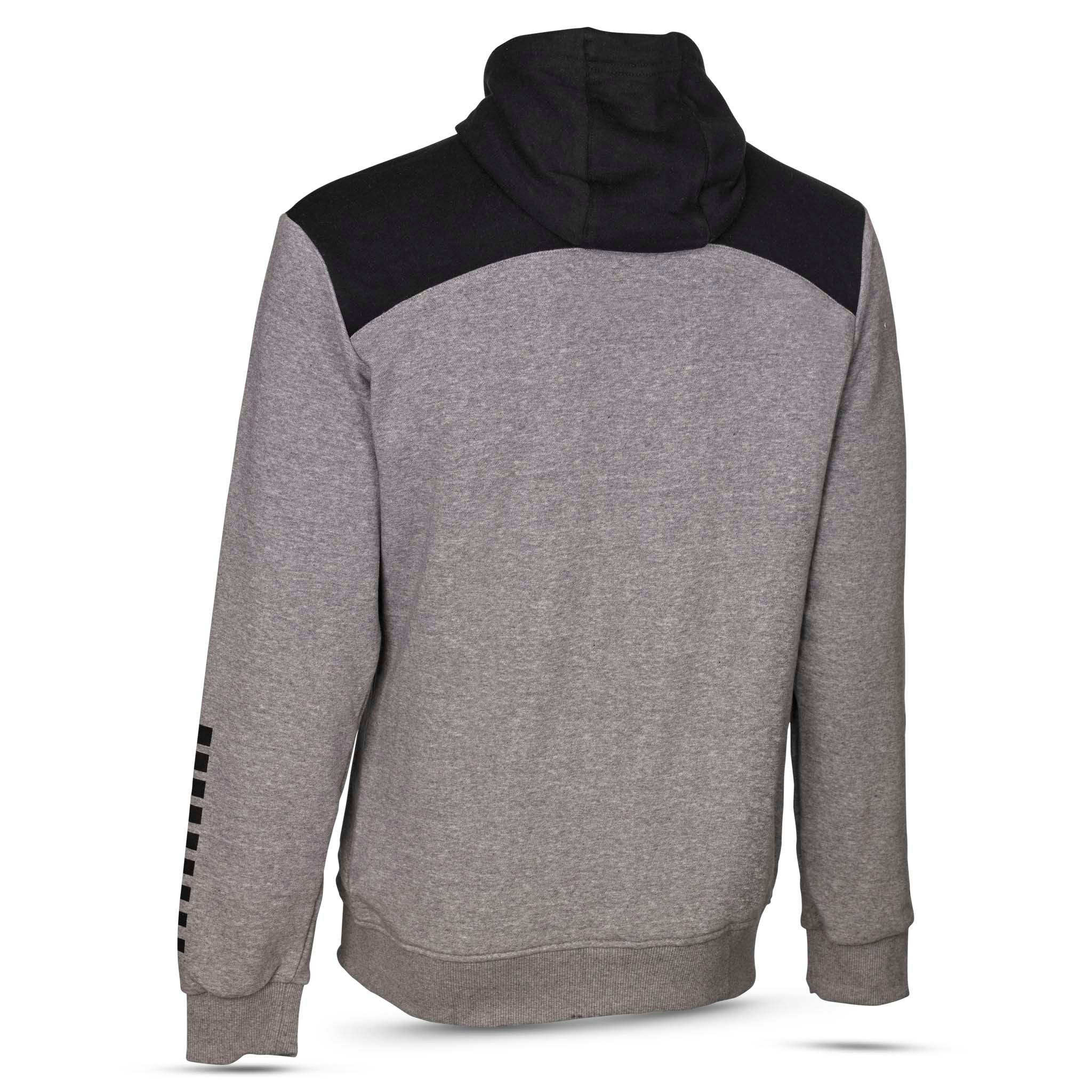 Oxford Zip hoodie #colour_grey/black #colour_grey/black