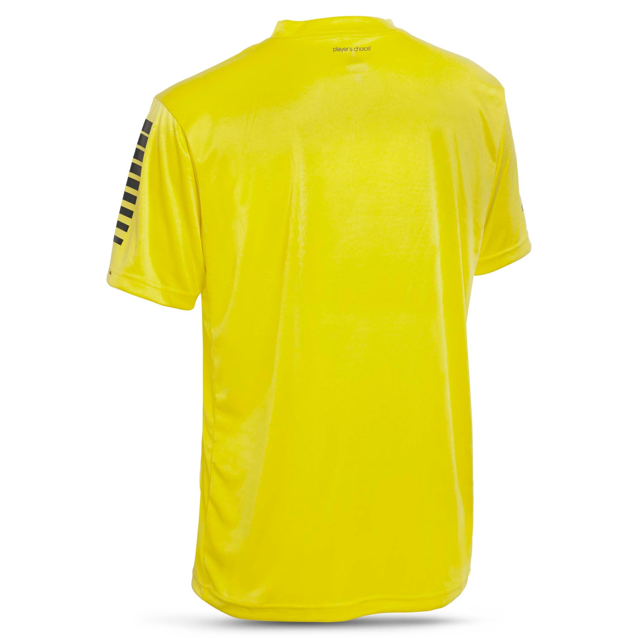 Pisa Short Sleeve player shirt - Kids #colour_yellow/black #colour_yellow/black