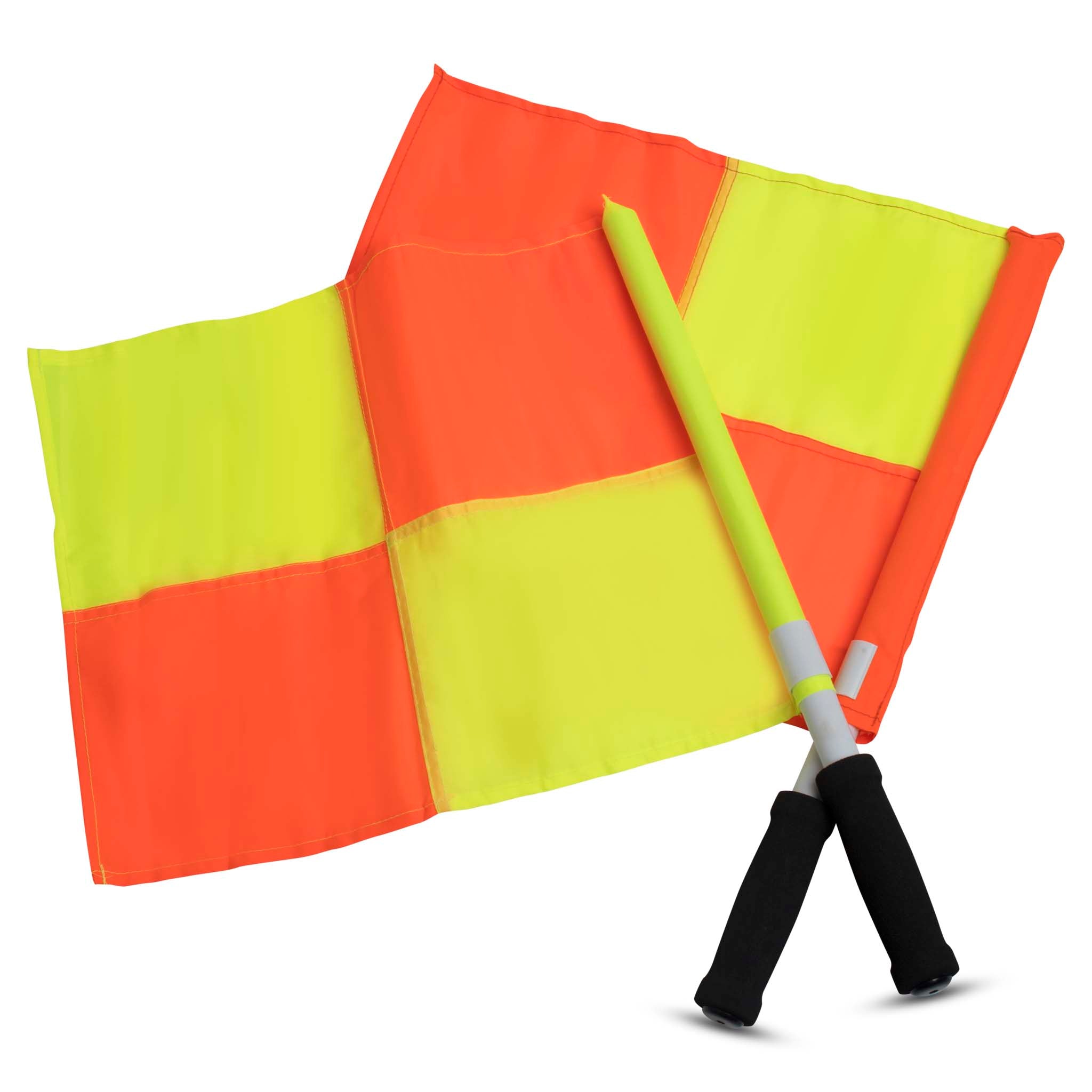 Linesman´s flag Classic 2 pcs #colour_red/yellow