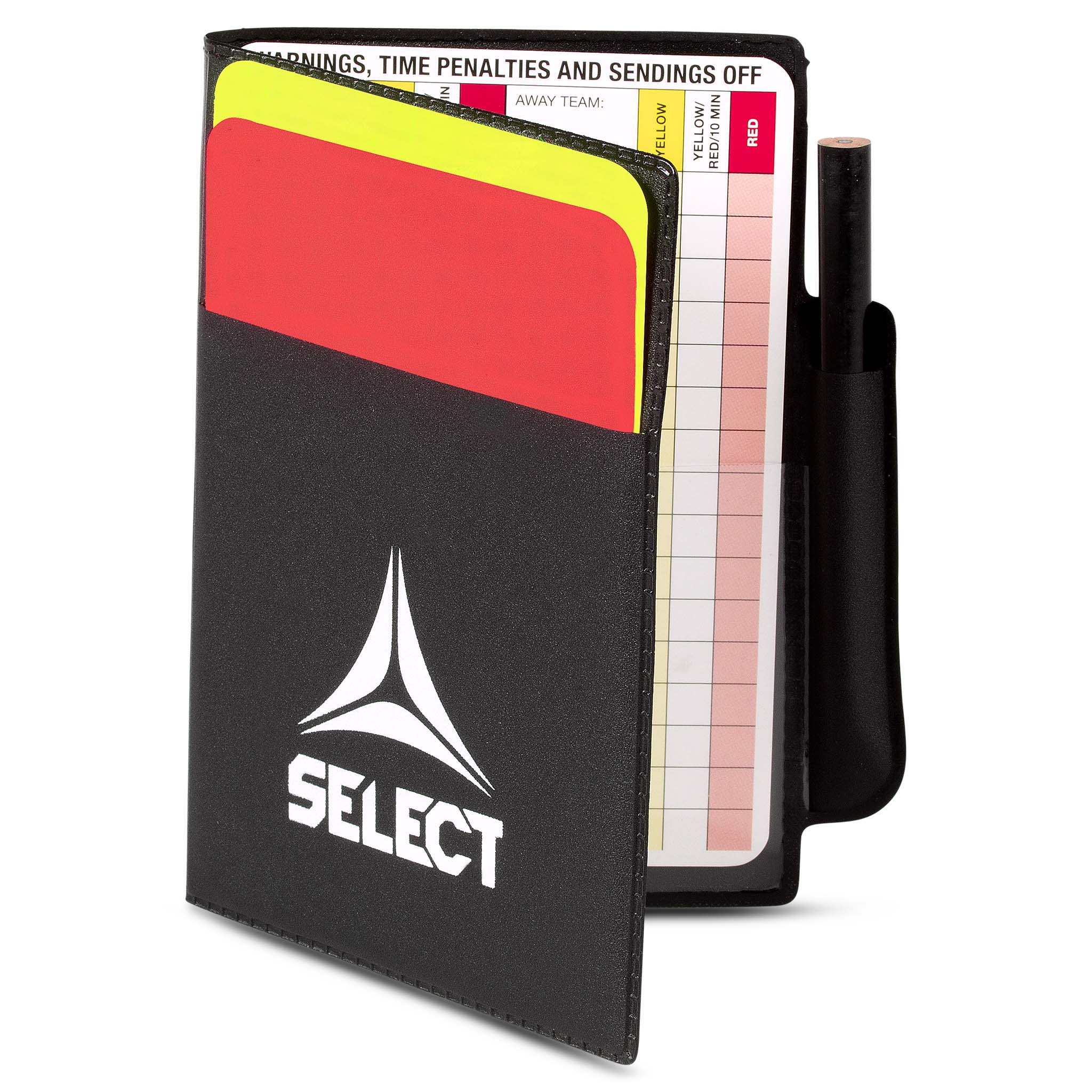 Referee cards - set with holder and notebook #colour_assorted