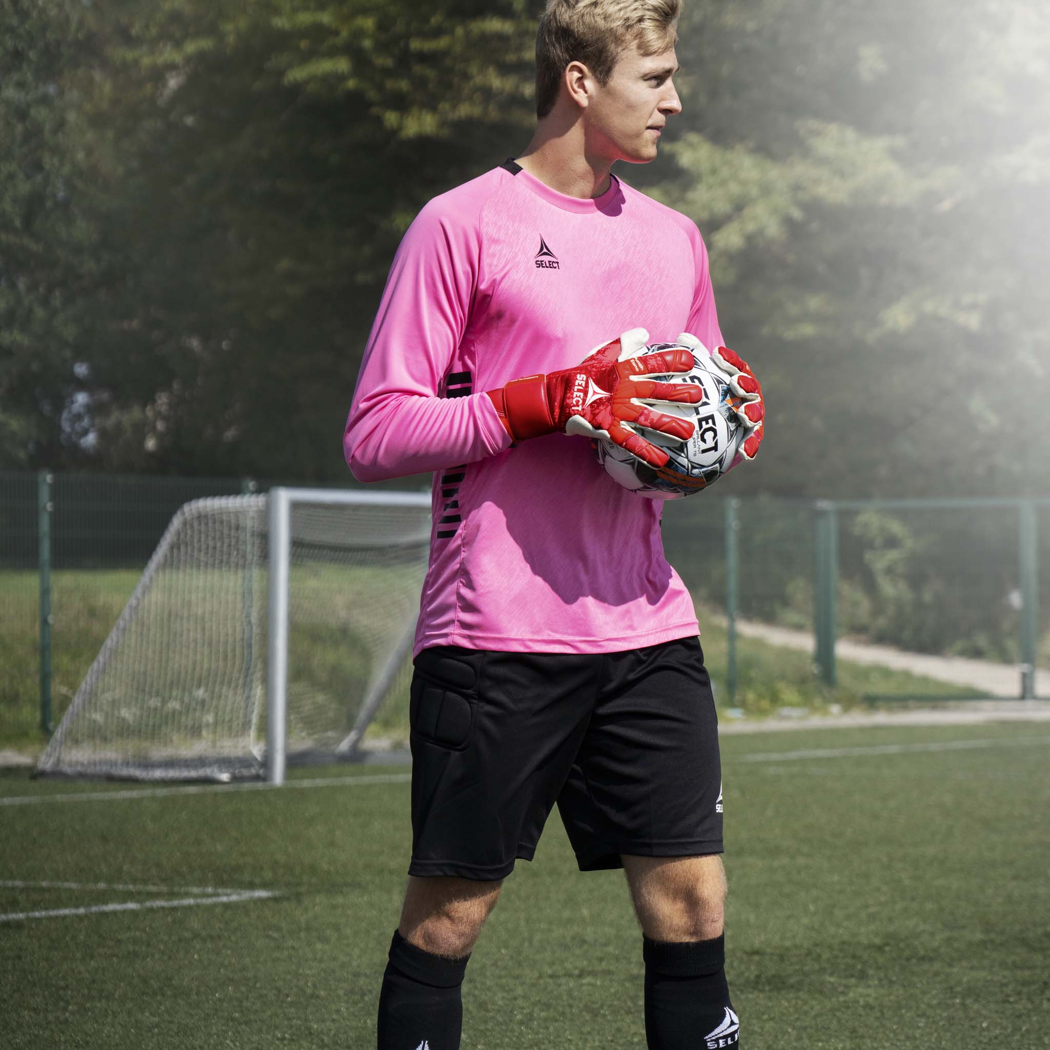 Spain Goalkeeper shirt #colour_pink #colour_pink
