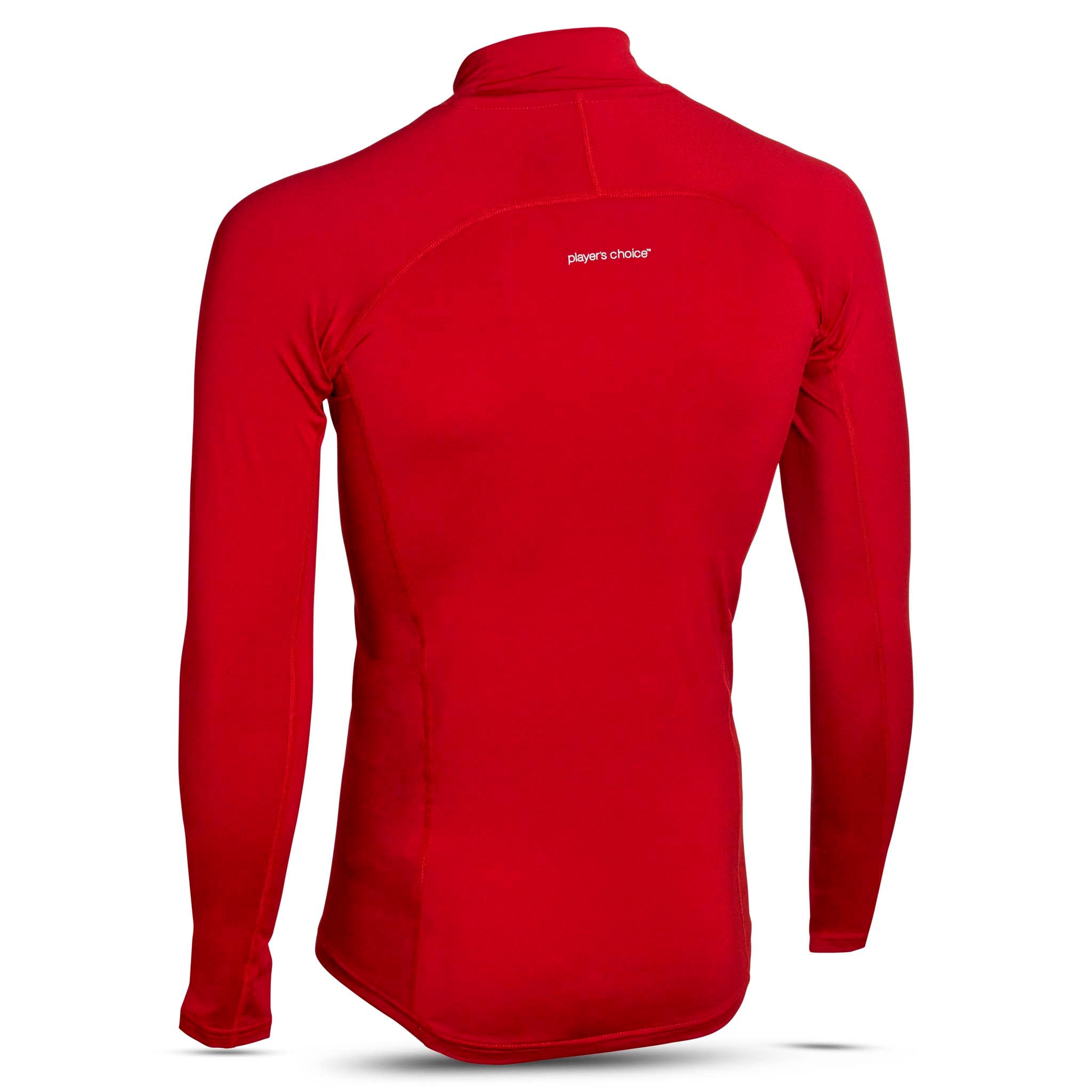 Baselayer long sleeve turtle neck - Kids #colour_red