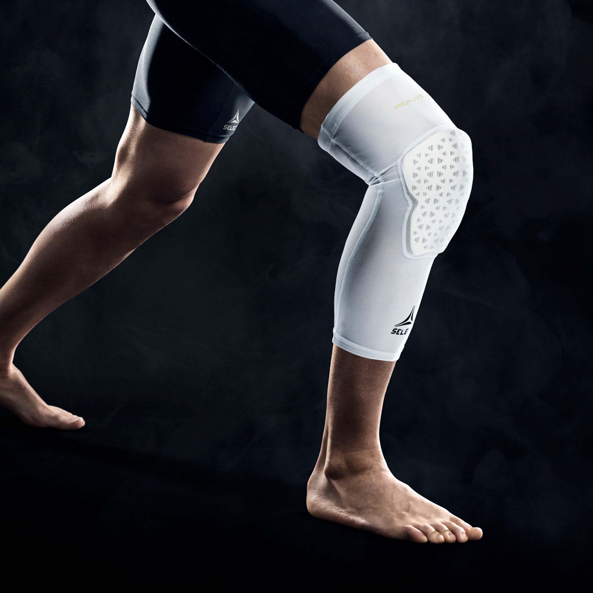 Knee support compression - Long #colour_white #colour_white
